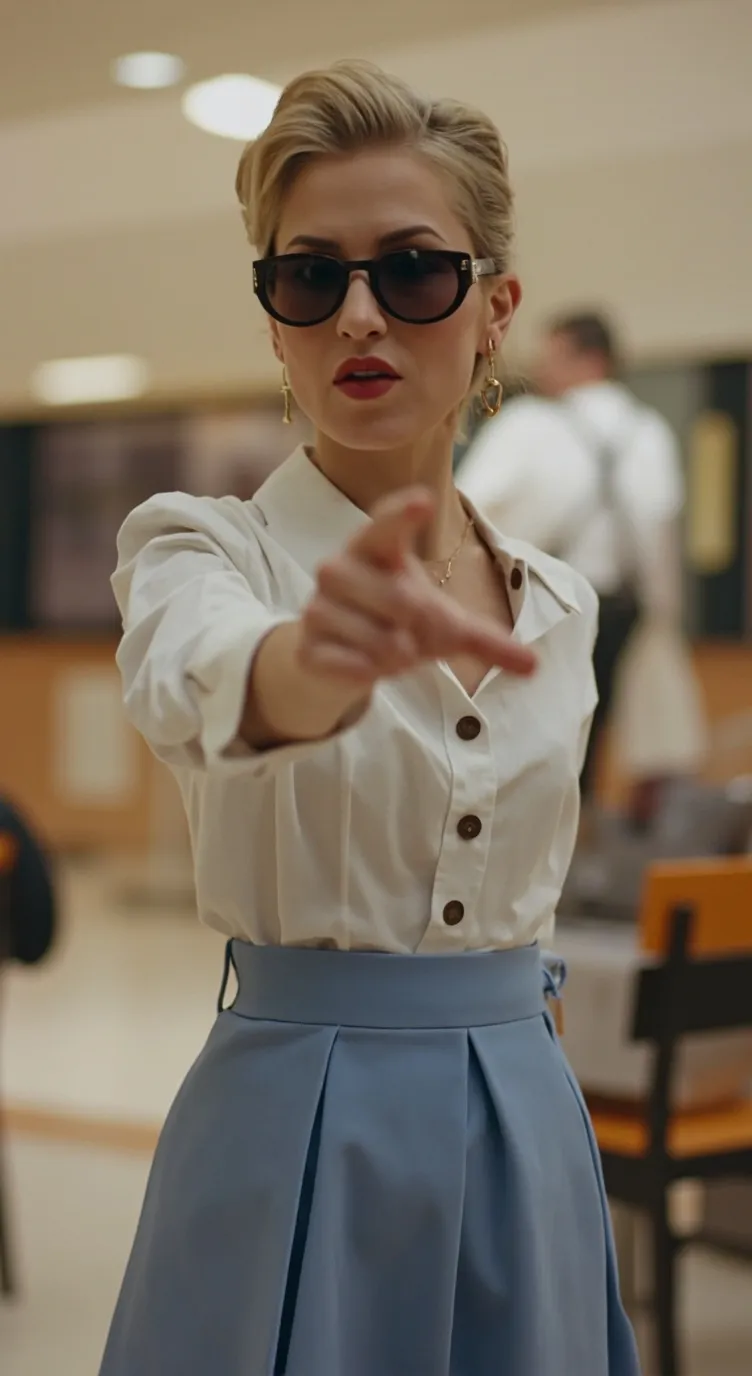 ai character: Karen!  background