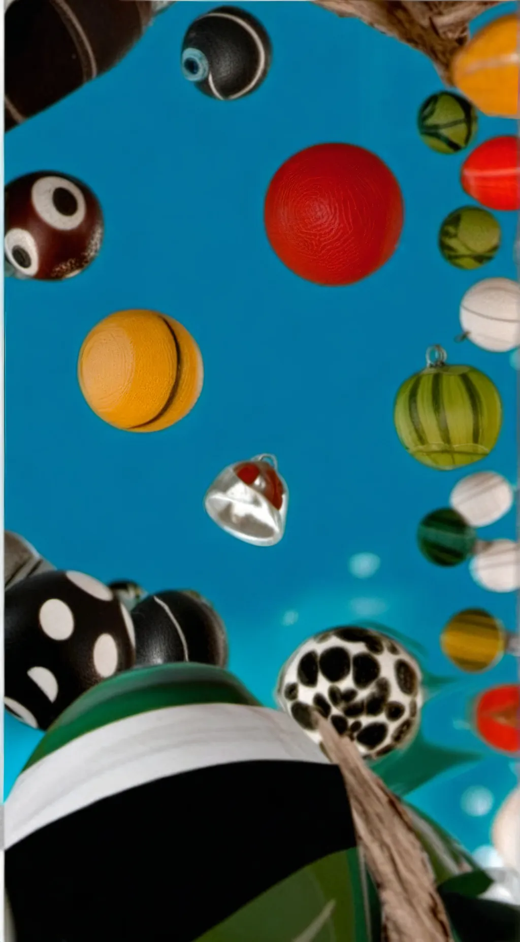 ai character: Countryballs  background