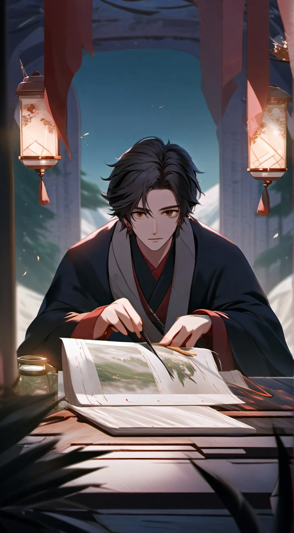 ai character: Jay background