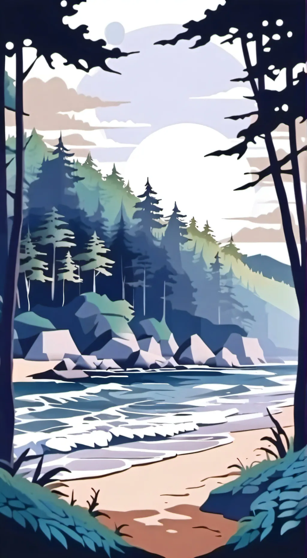 ai character: 🫧 Siren x hybrid 🐾 background