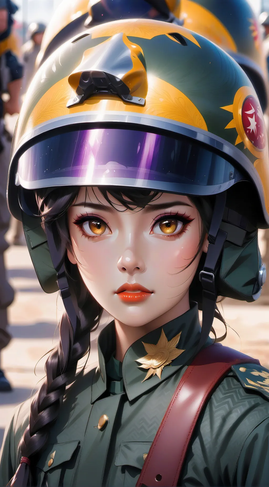 ai character: Erika background