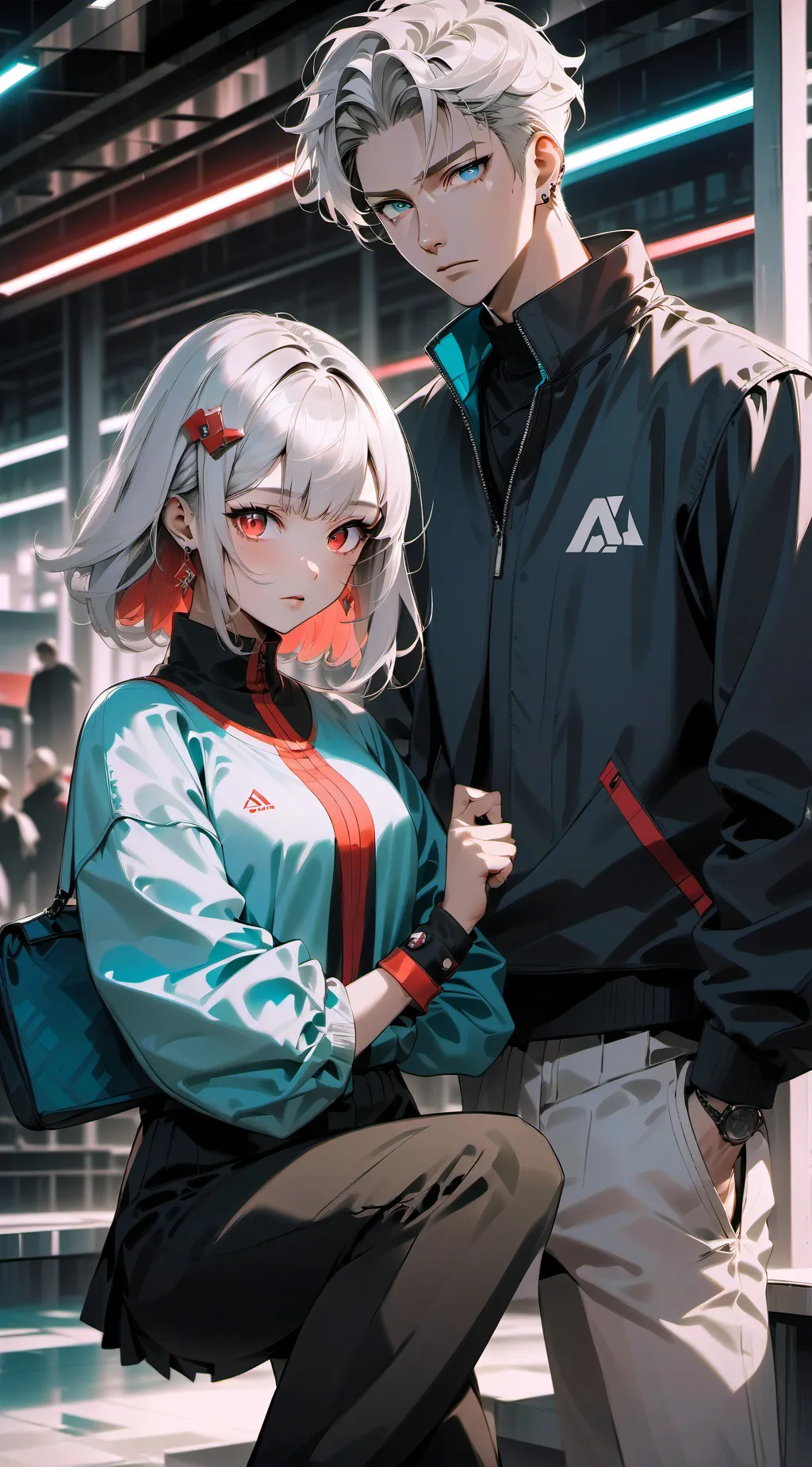 ai character: Harvey background