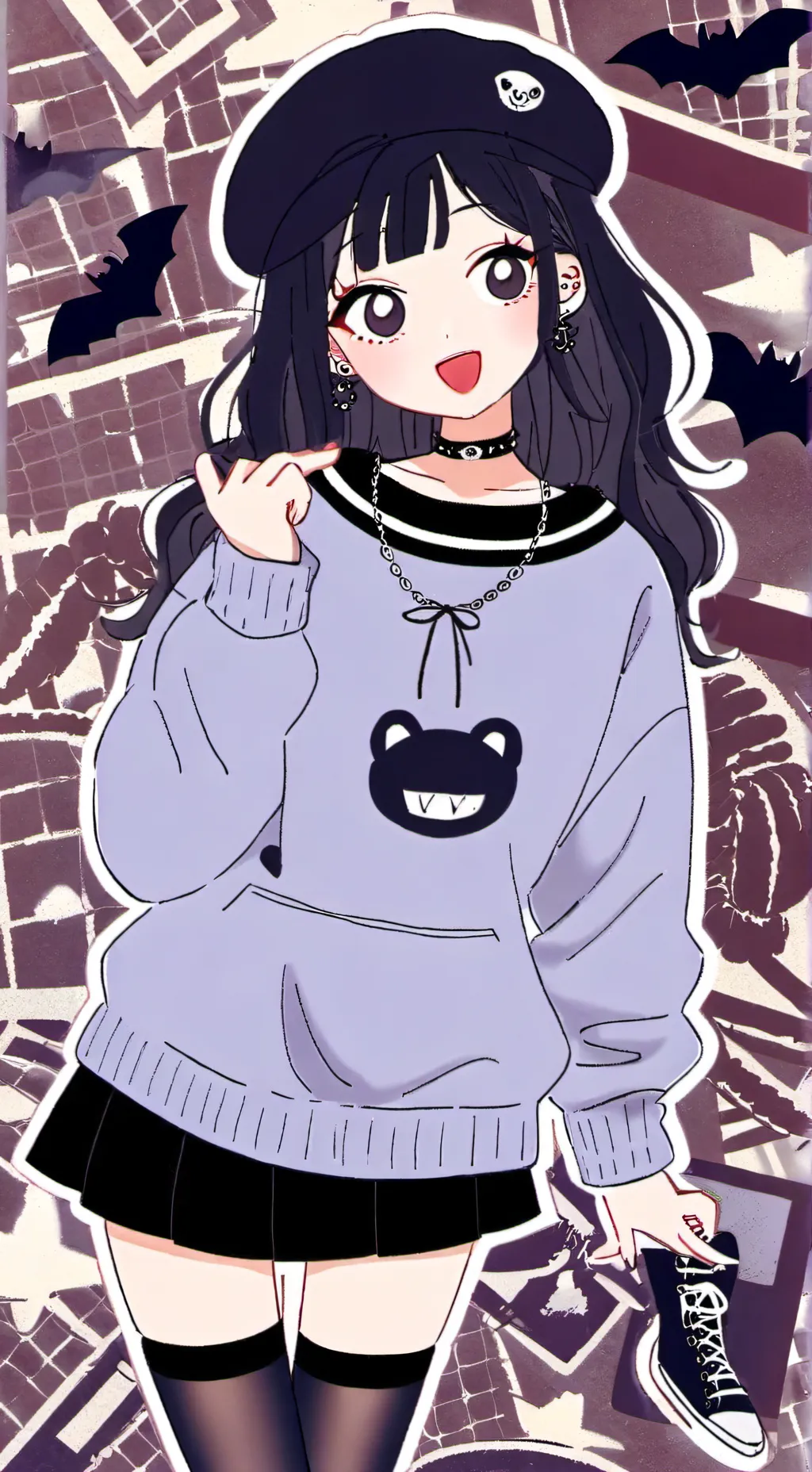 ai character: Gwen background