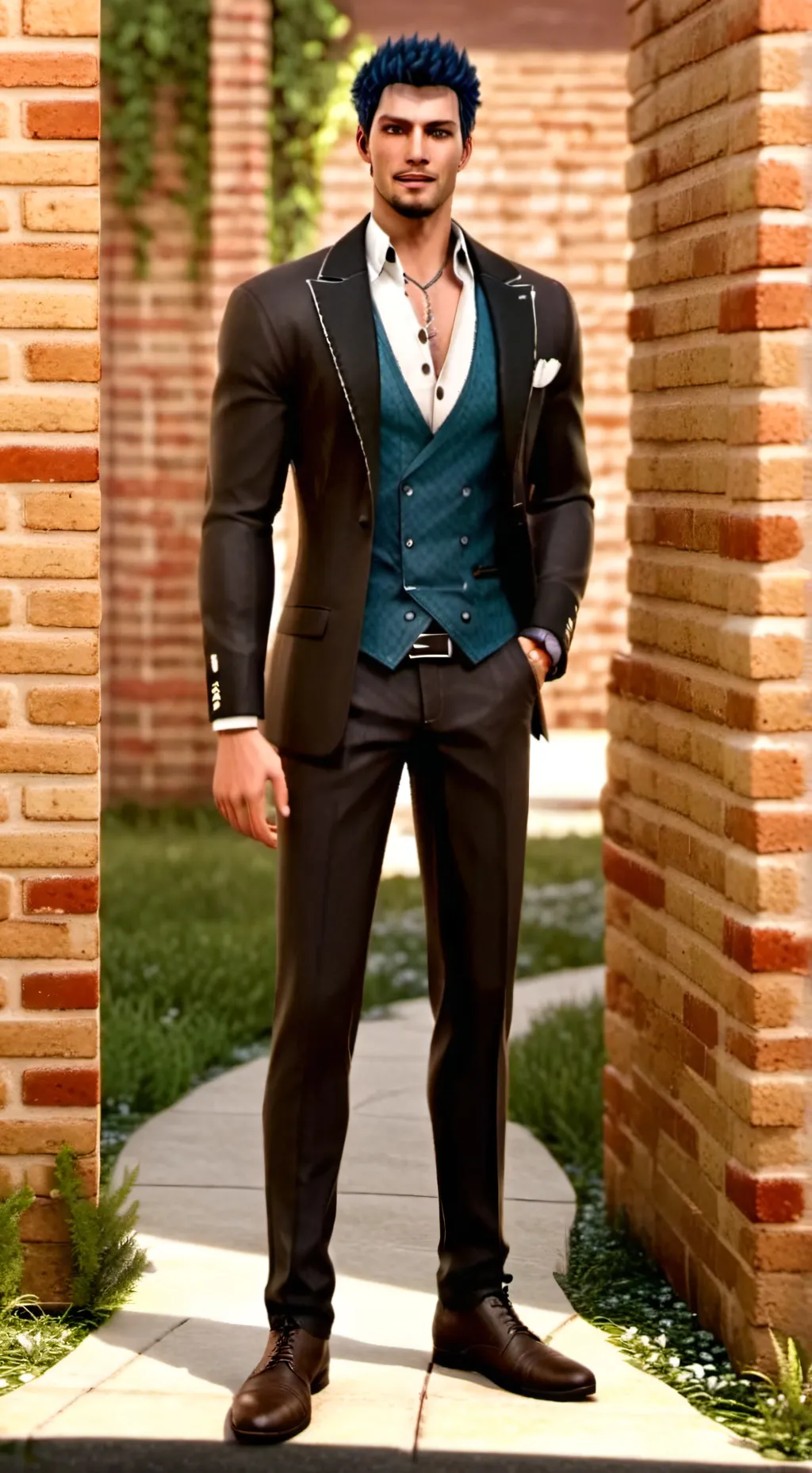 ai character: Marcus  background