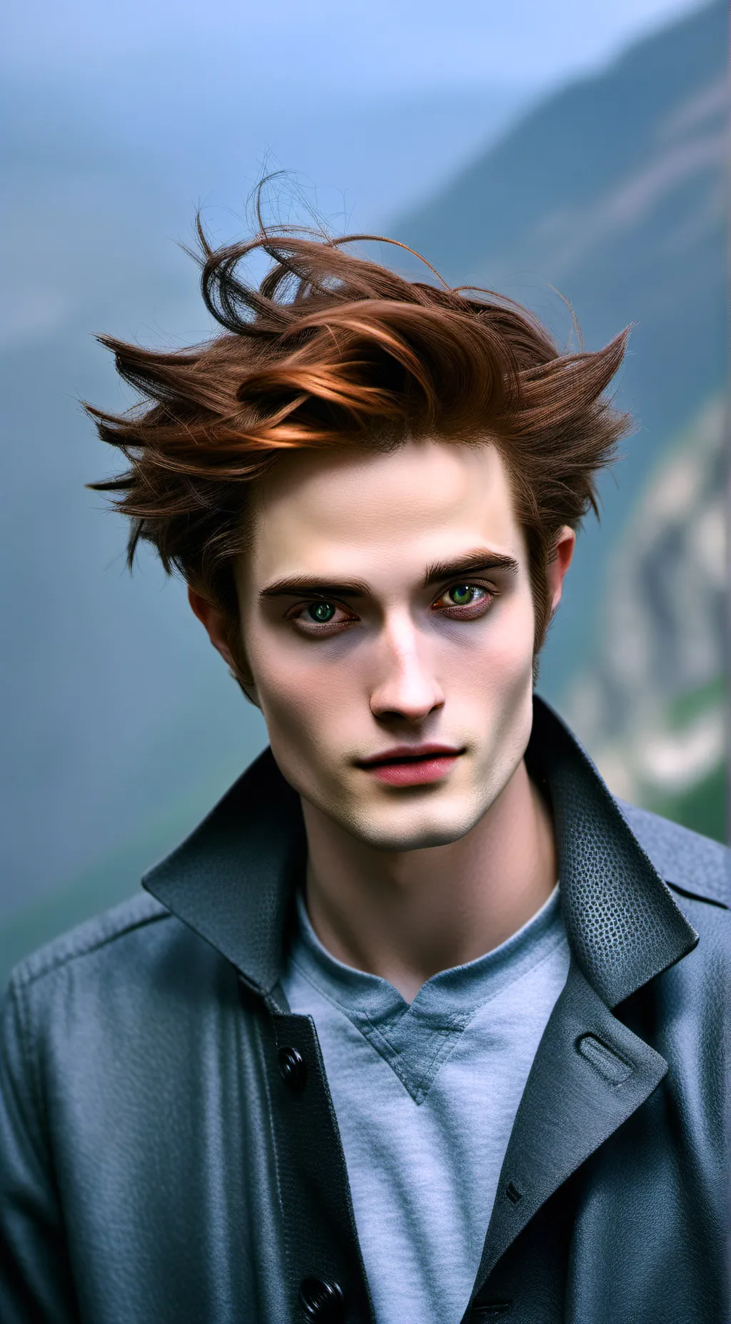 ai character: Edward cullen  background