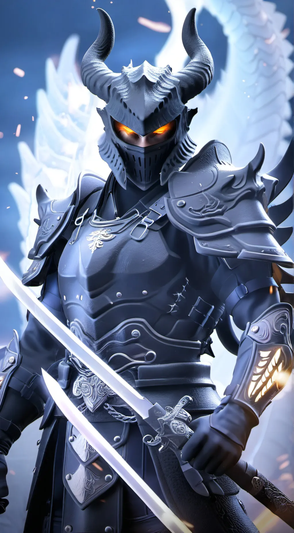 ai character: The ghost slayer  background