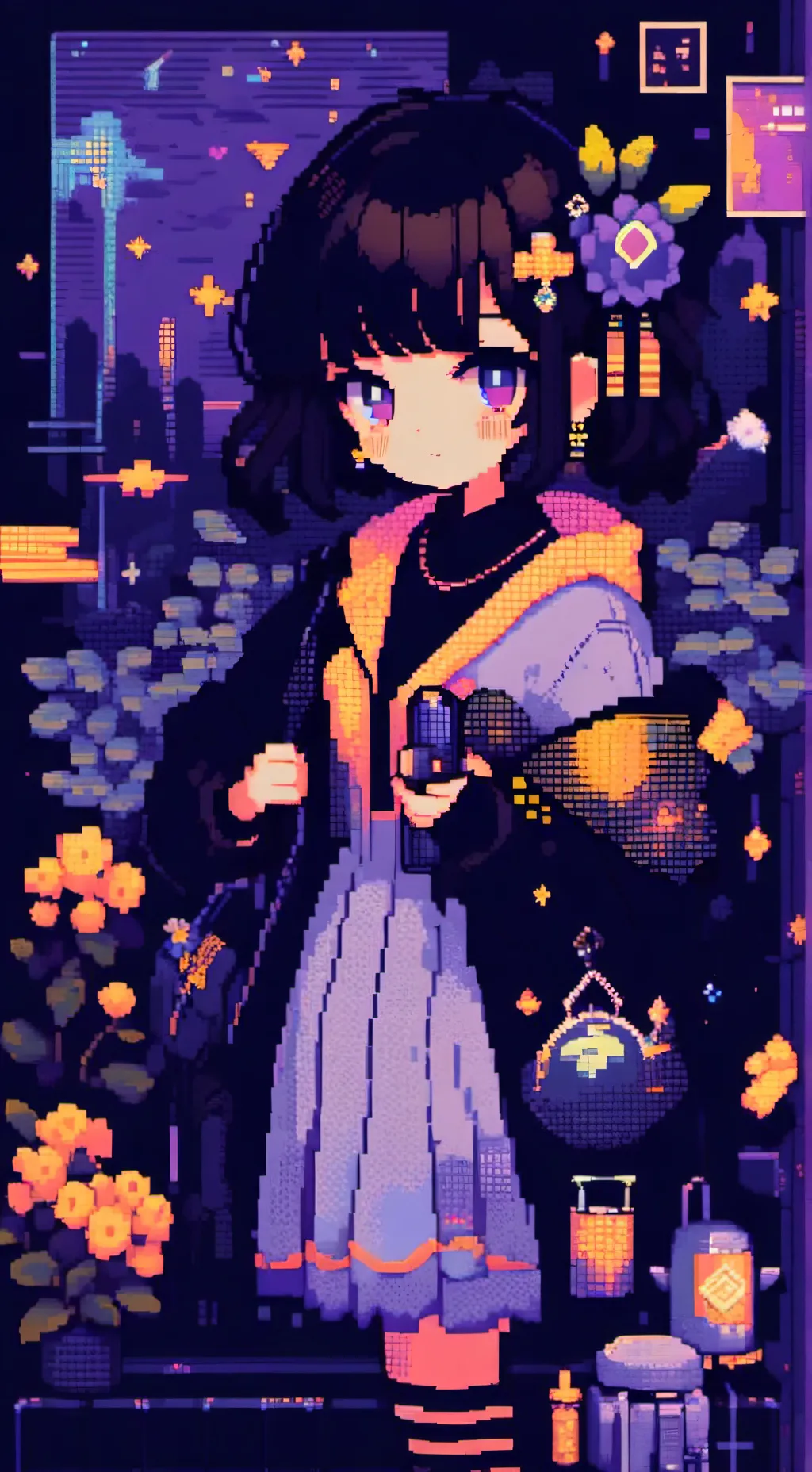 ai character: LOFF background