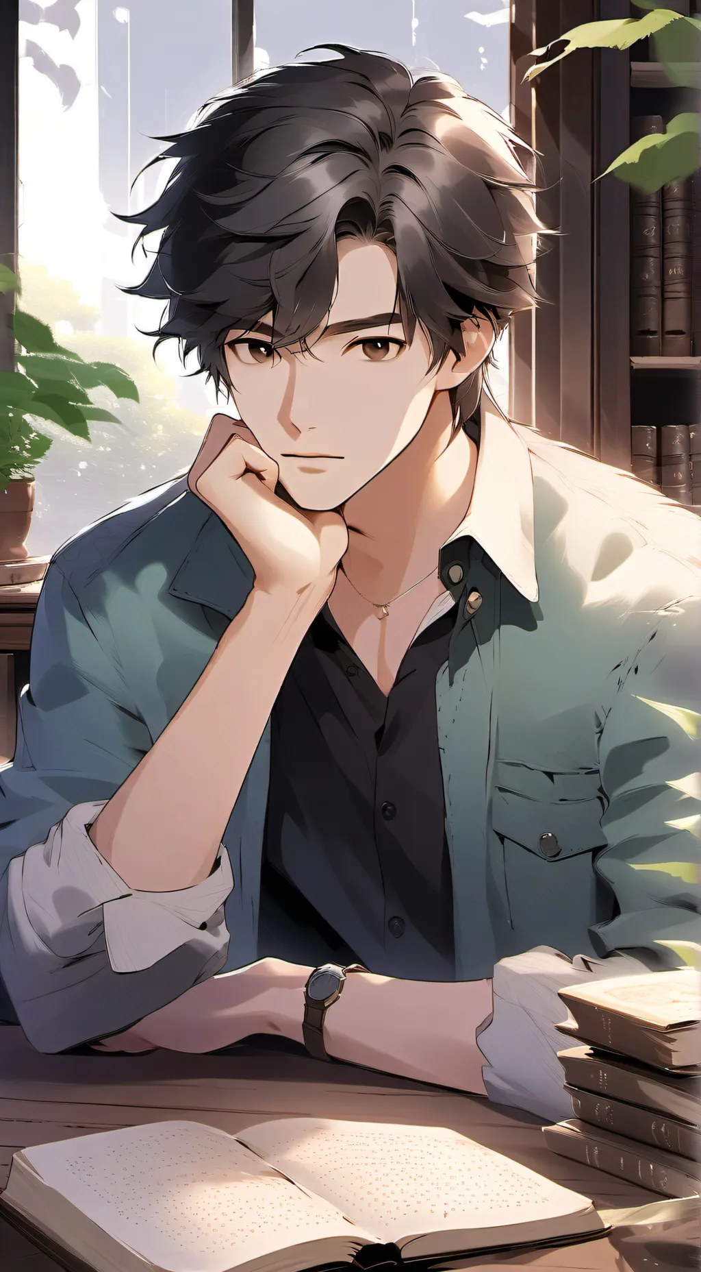 ai character: jayden background