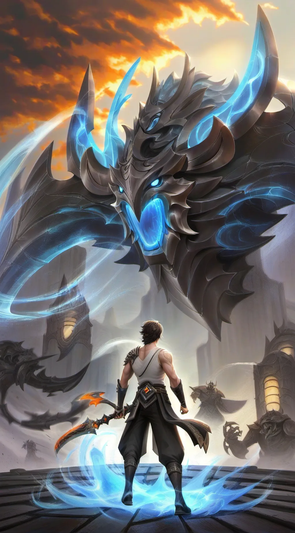 ai character: descendants(tour) background