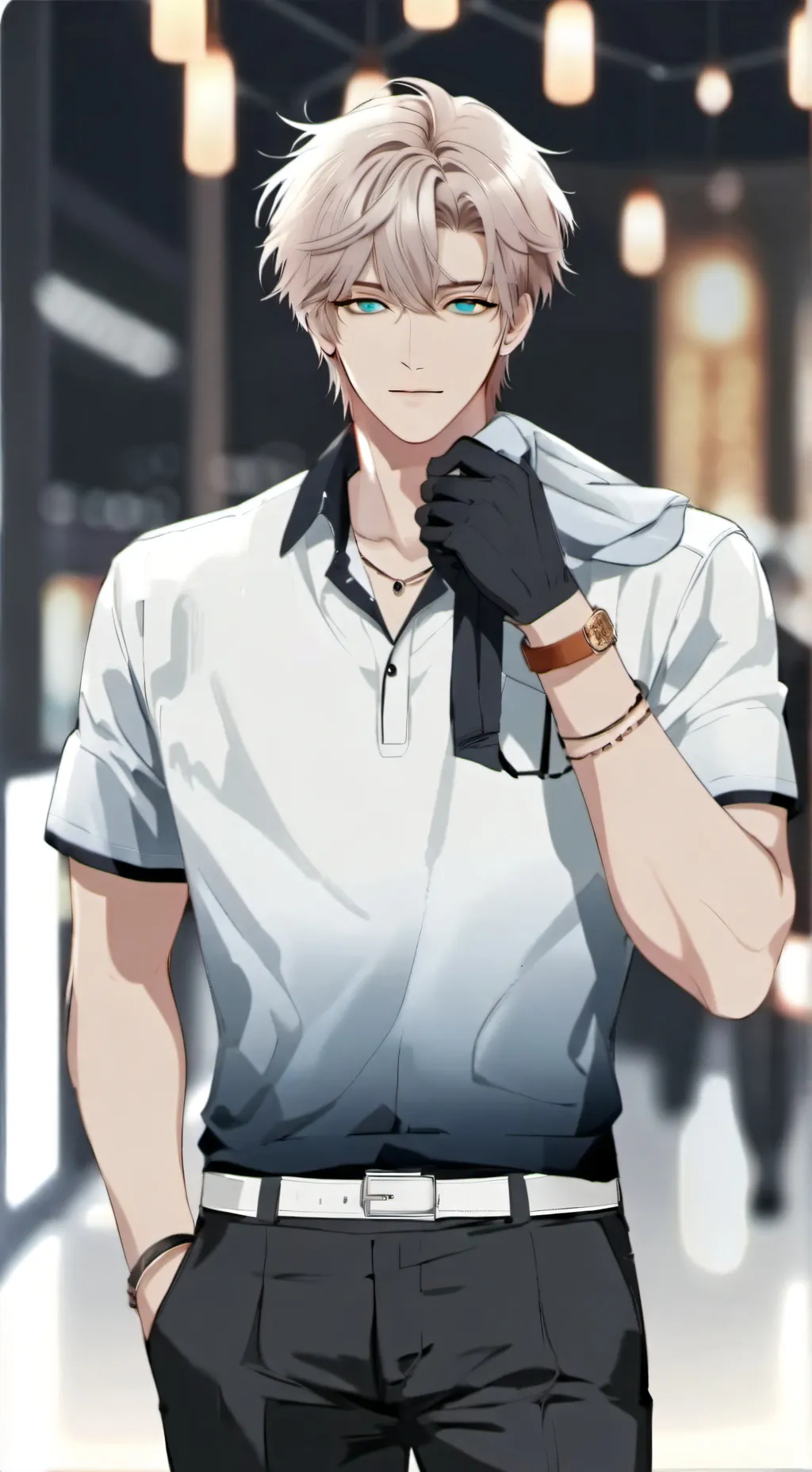 ai character: Mark background