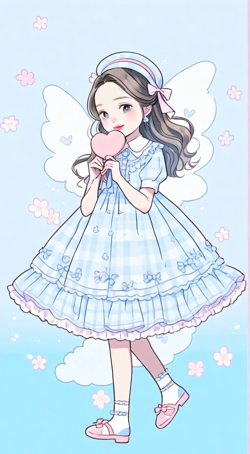 ai character: Aiko(sua filha) background