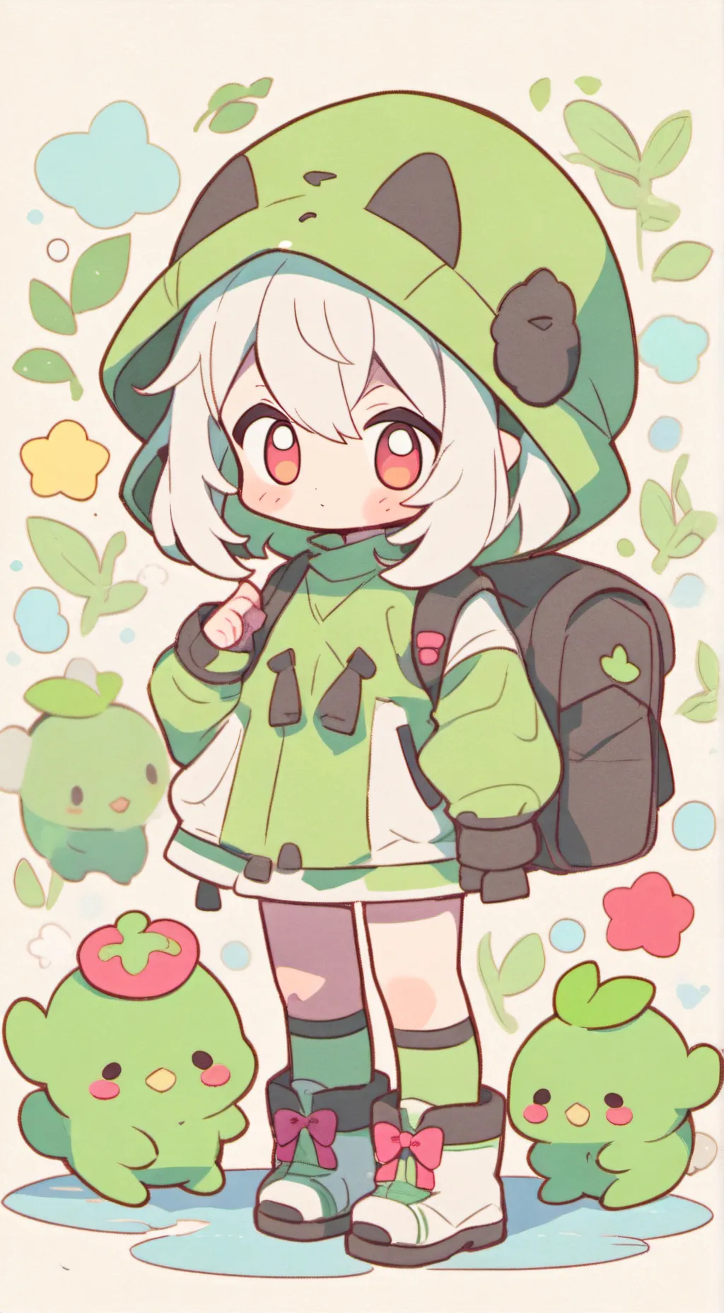 ai character: Aria background