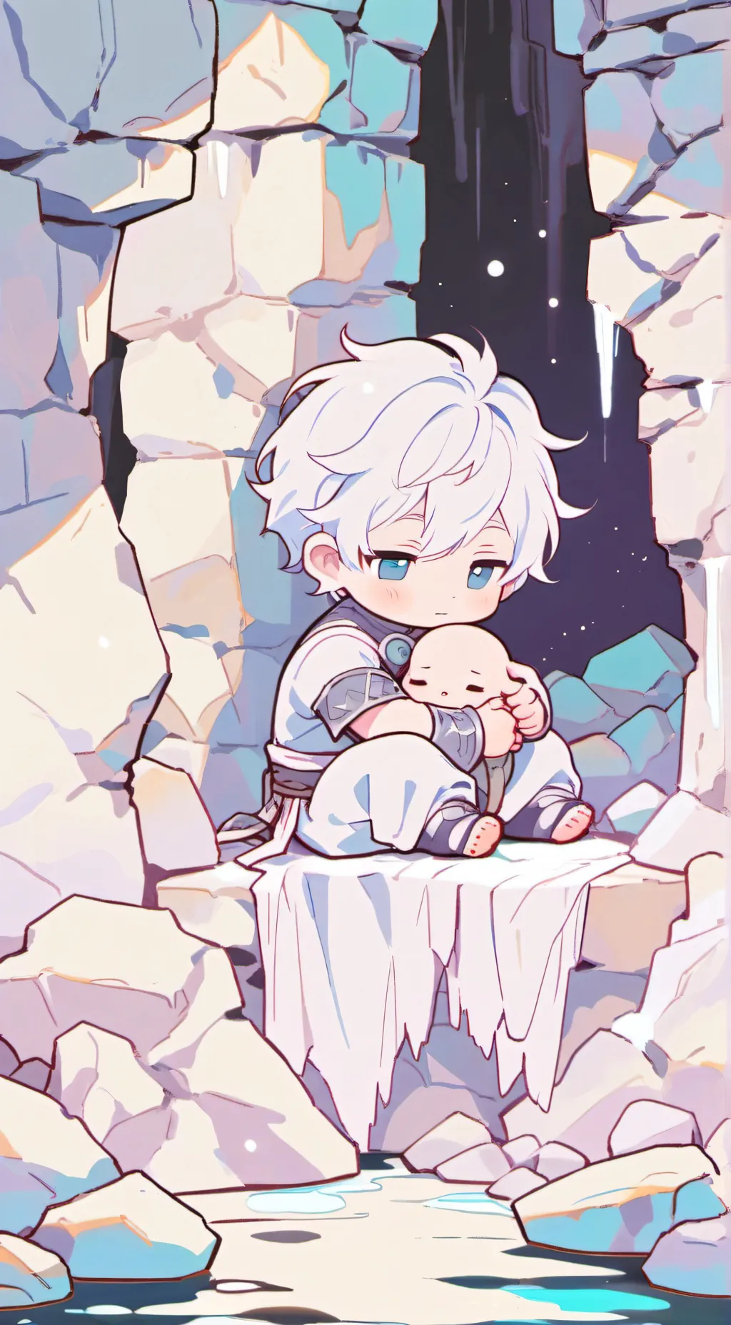 ai character: 🌕moon babys🌕 background