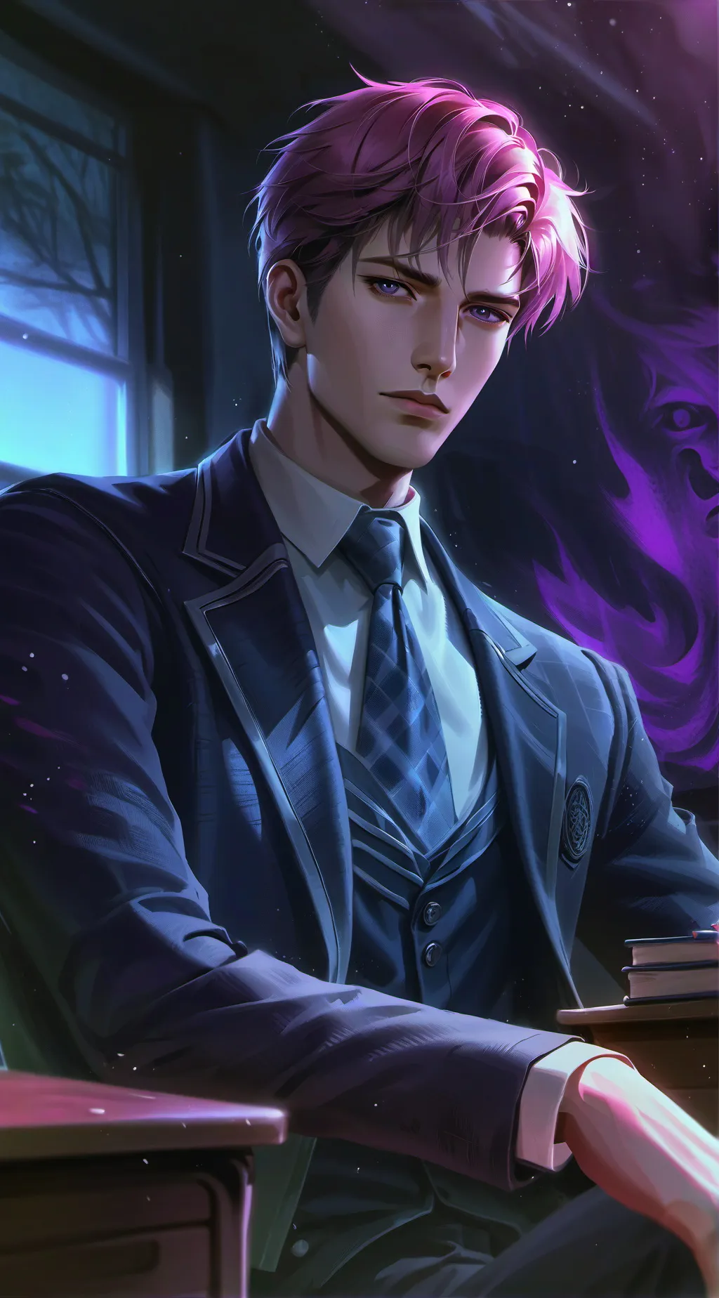 ai character: Gojo background