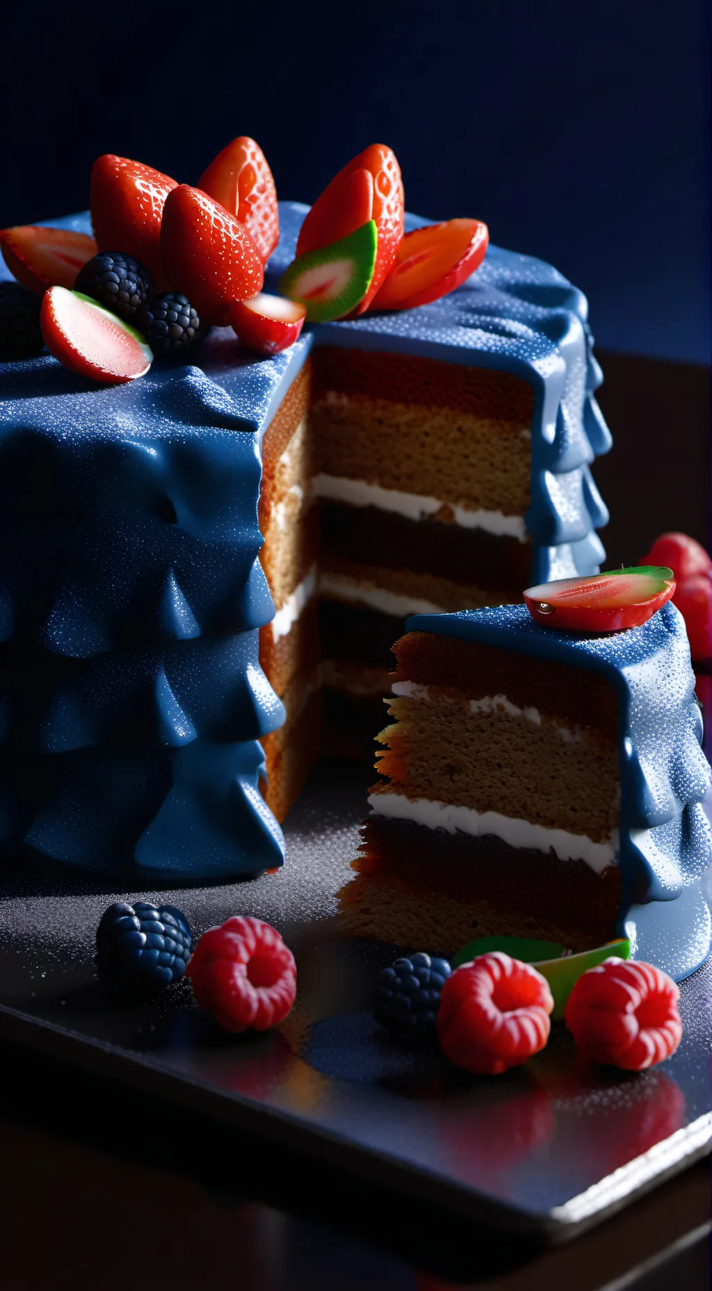 ai character: Fruitcake angst background