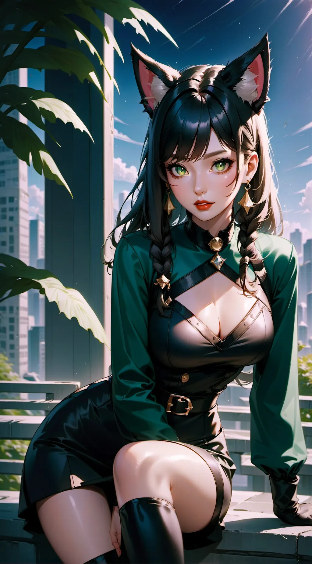 ai character: Suzanne  background