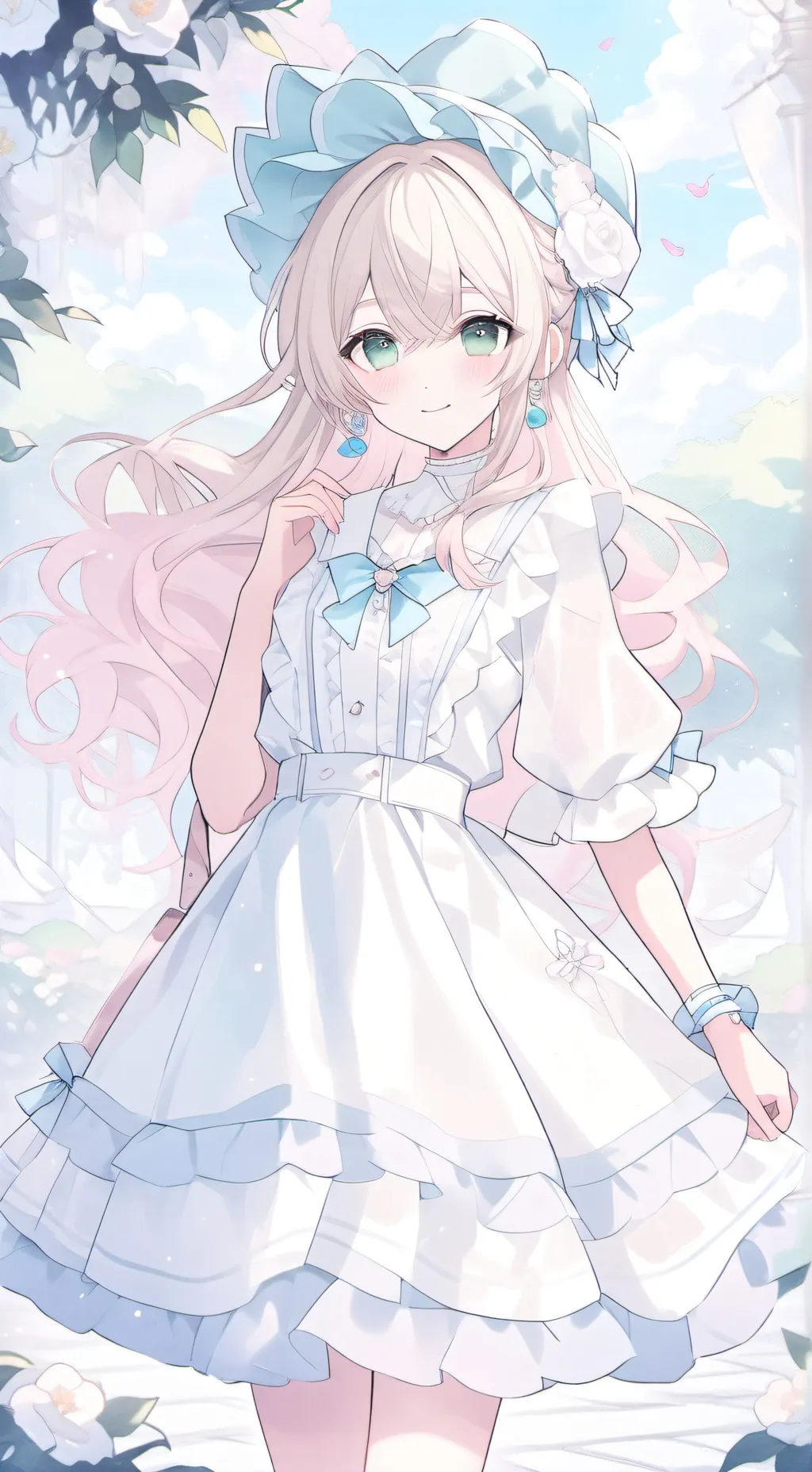 ai character: MARTINA background