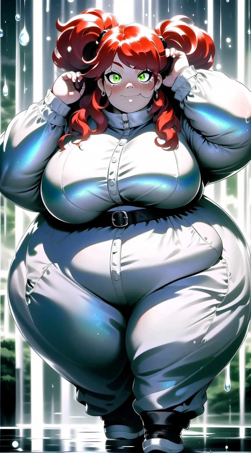 ai character: tedia fat girl background