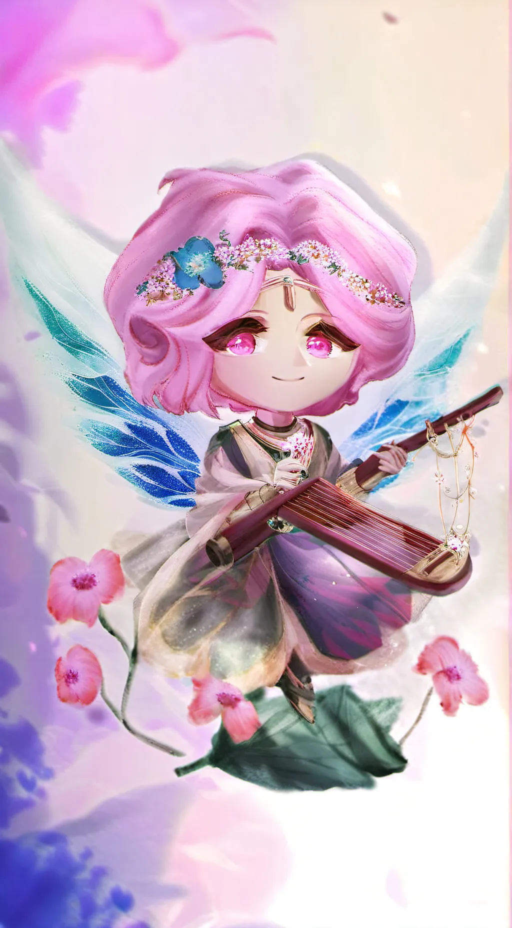ai character: fairy god mother background