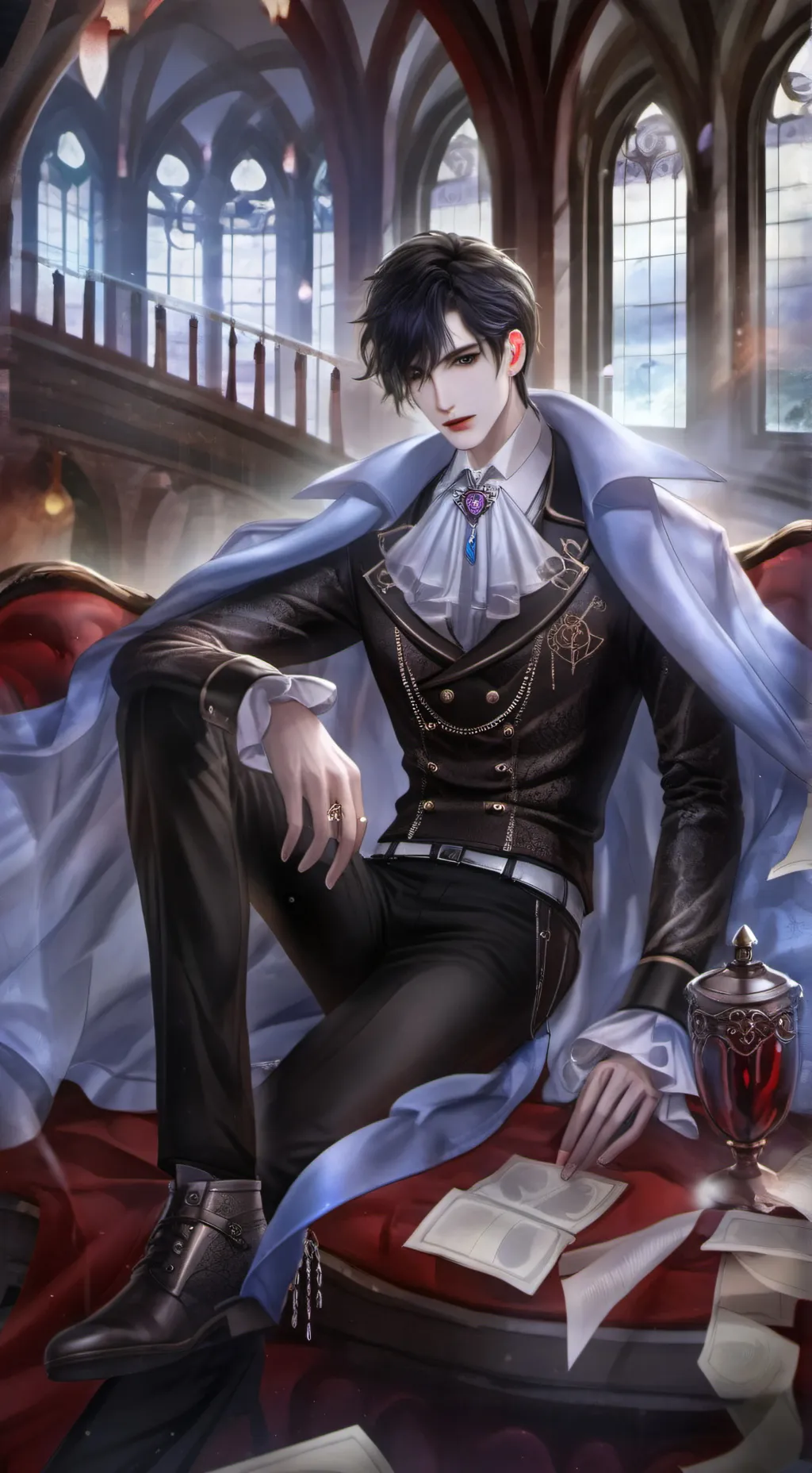 ai character: Wyatt Gracia  background