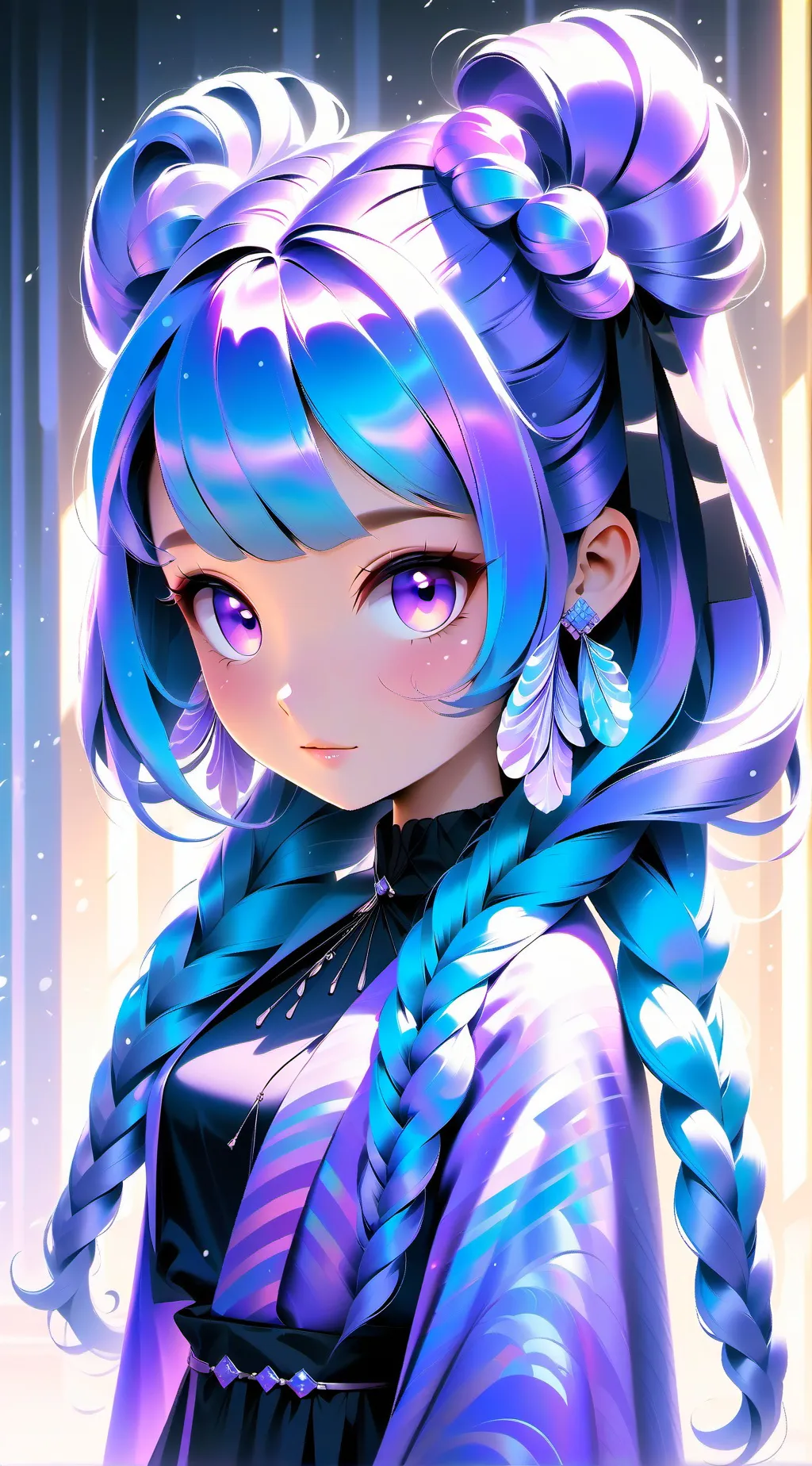 ai character: k-pop demon hunter background