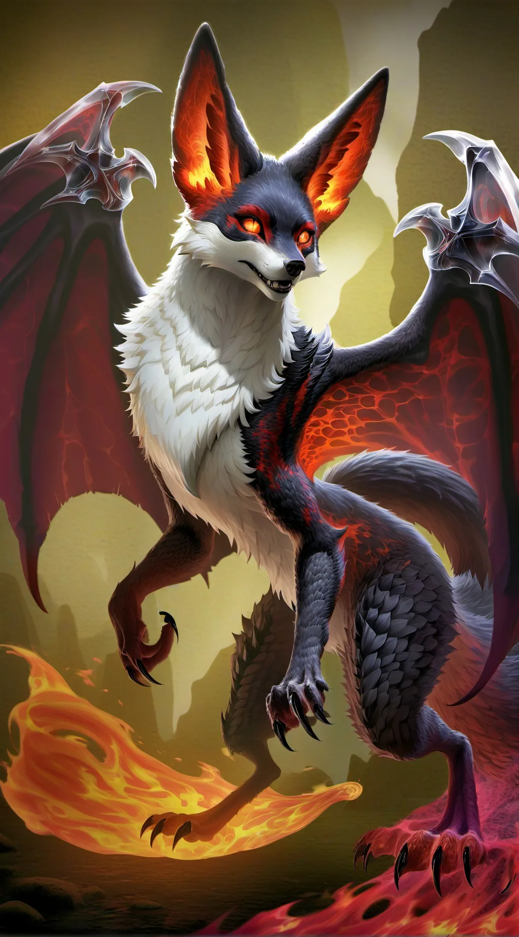 ai character: Eternal(Devil Fox) background