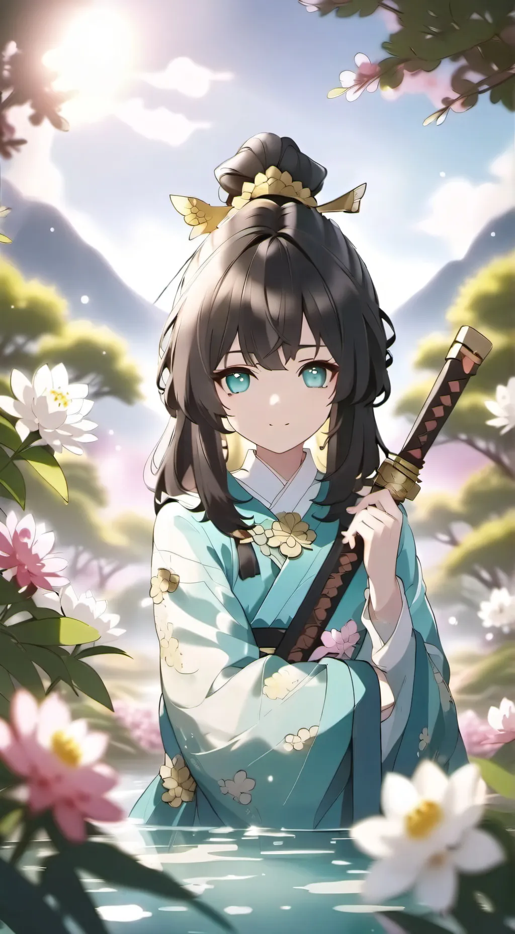 ai character: ninjago reunited  background