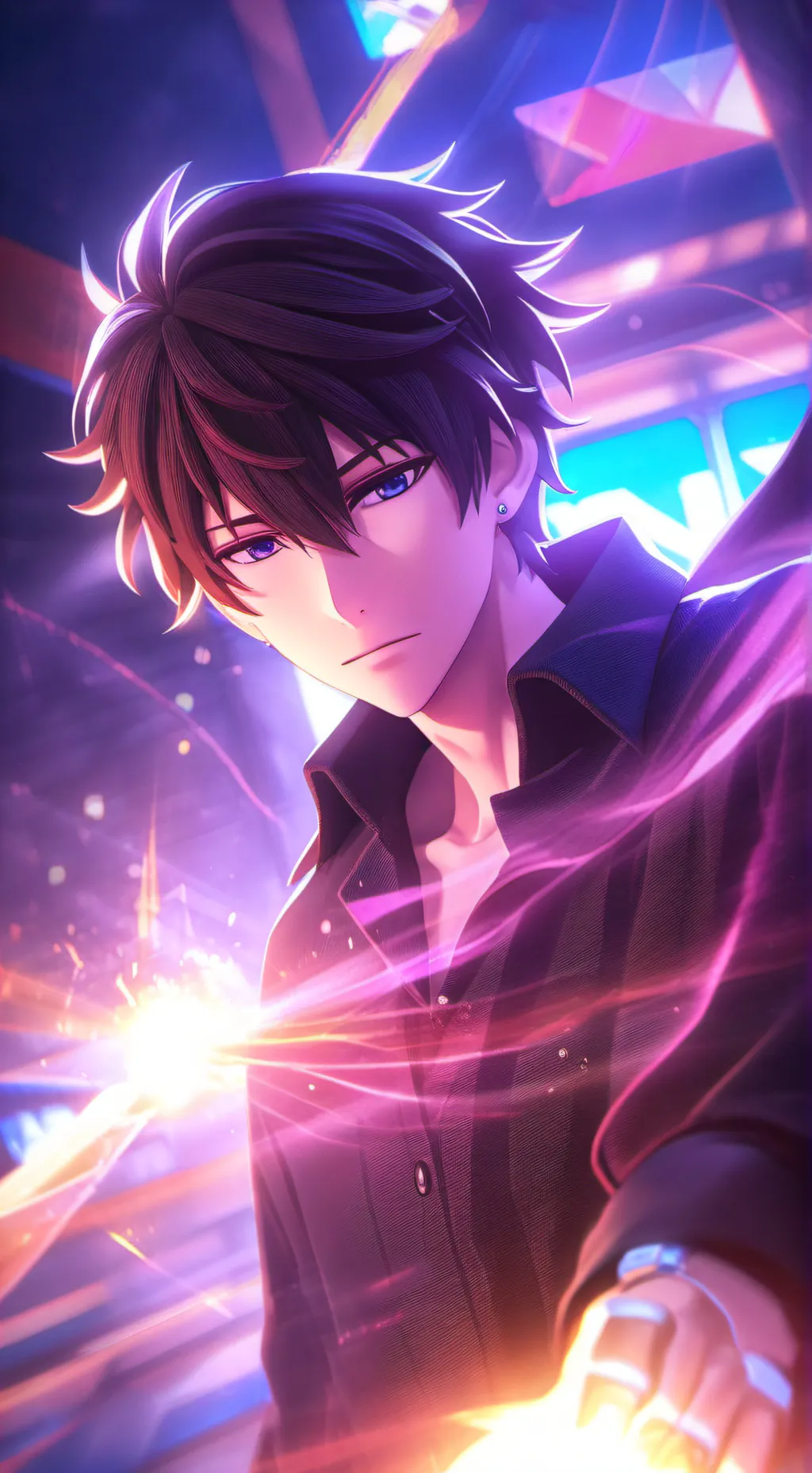 ai character: ромбиол background