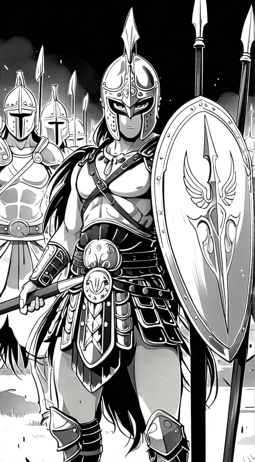 ai character: astreyos x shade background