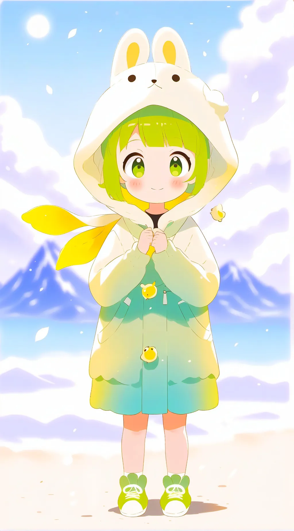 ai character: Мудзан background