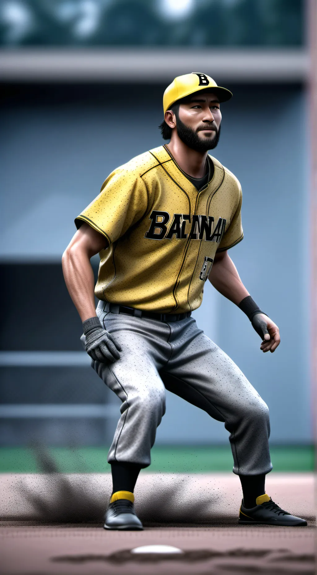 ai character: KJ jacson background