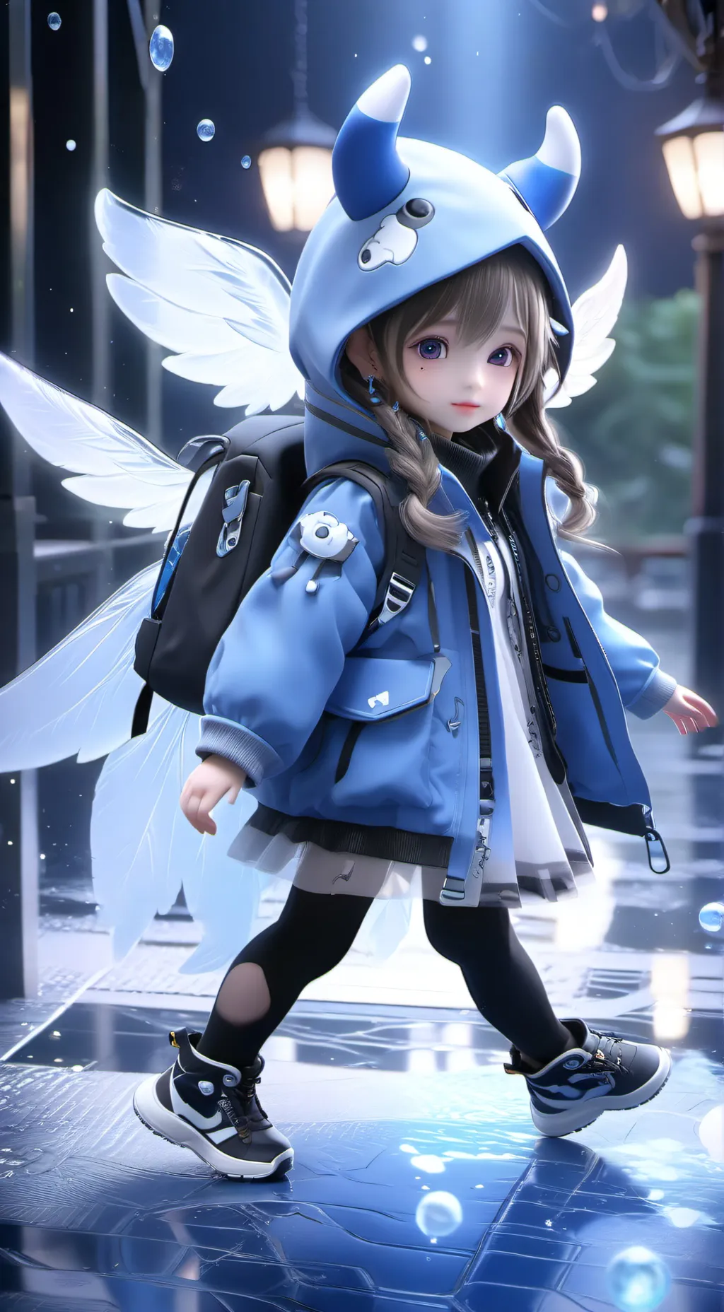 ai character: bella background