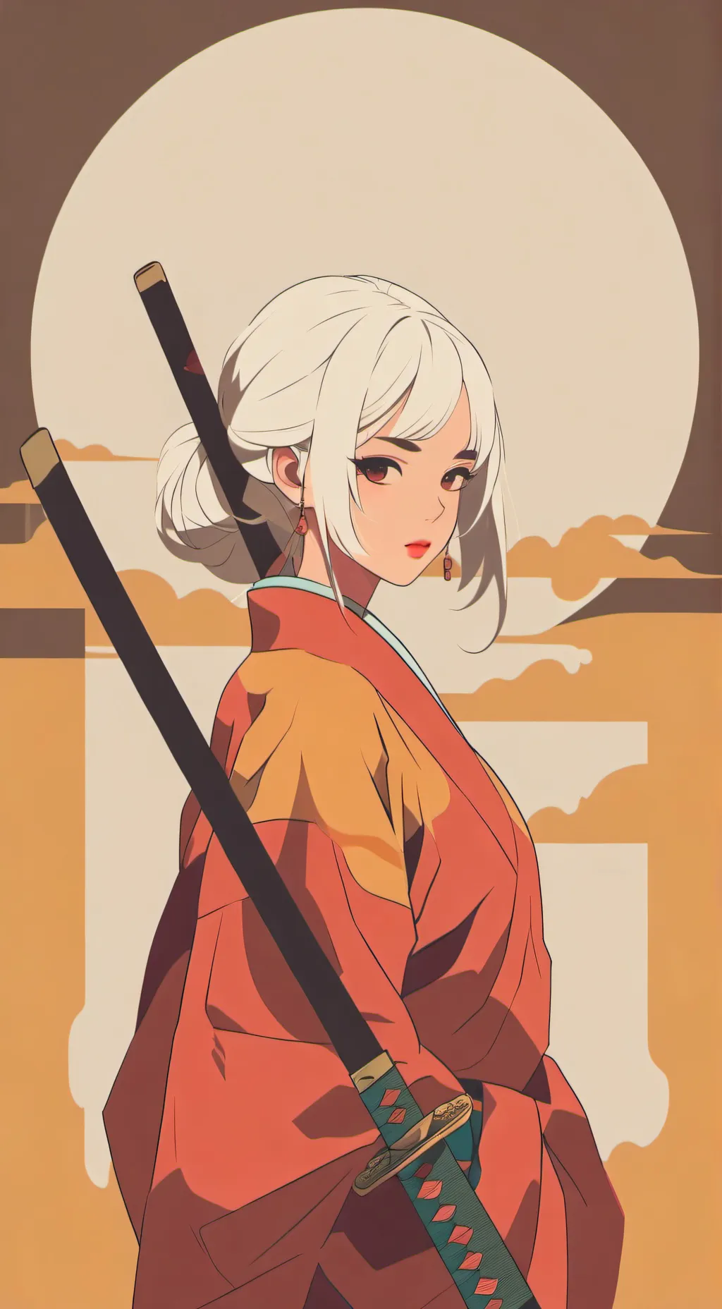 ai character: kny but ur a baby background