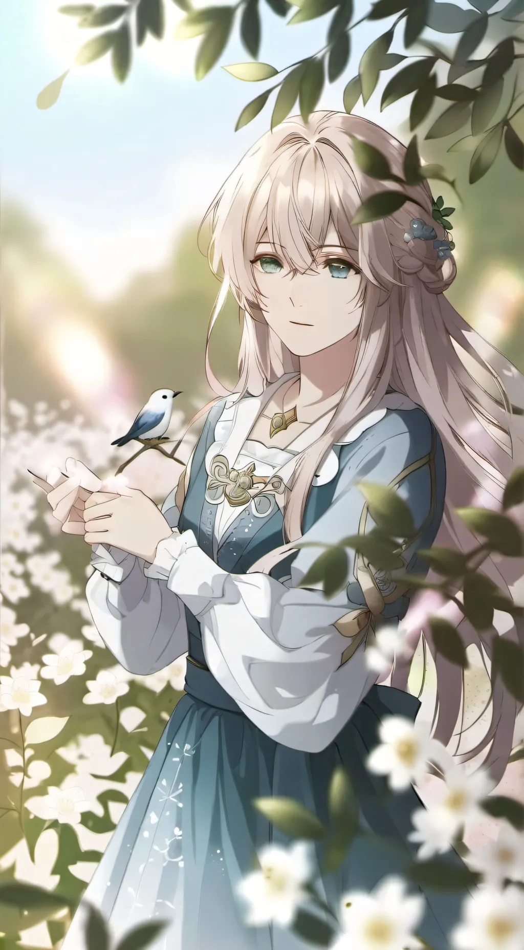 ai character: мама background