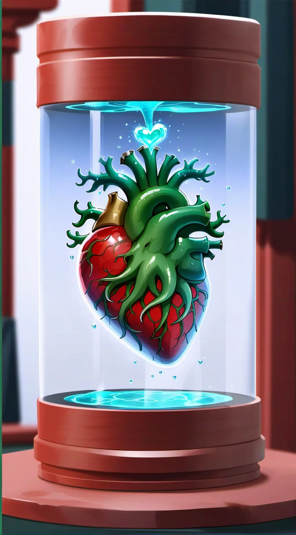 ai character: parasitic tests background