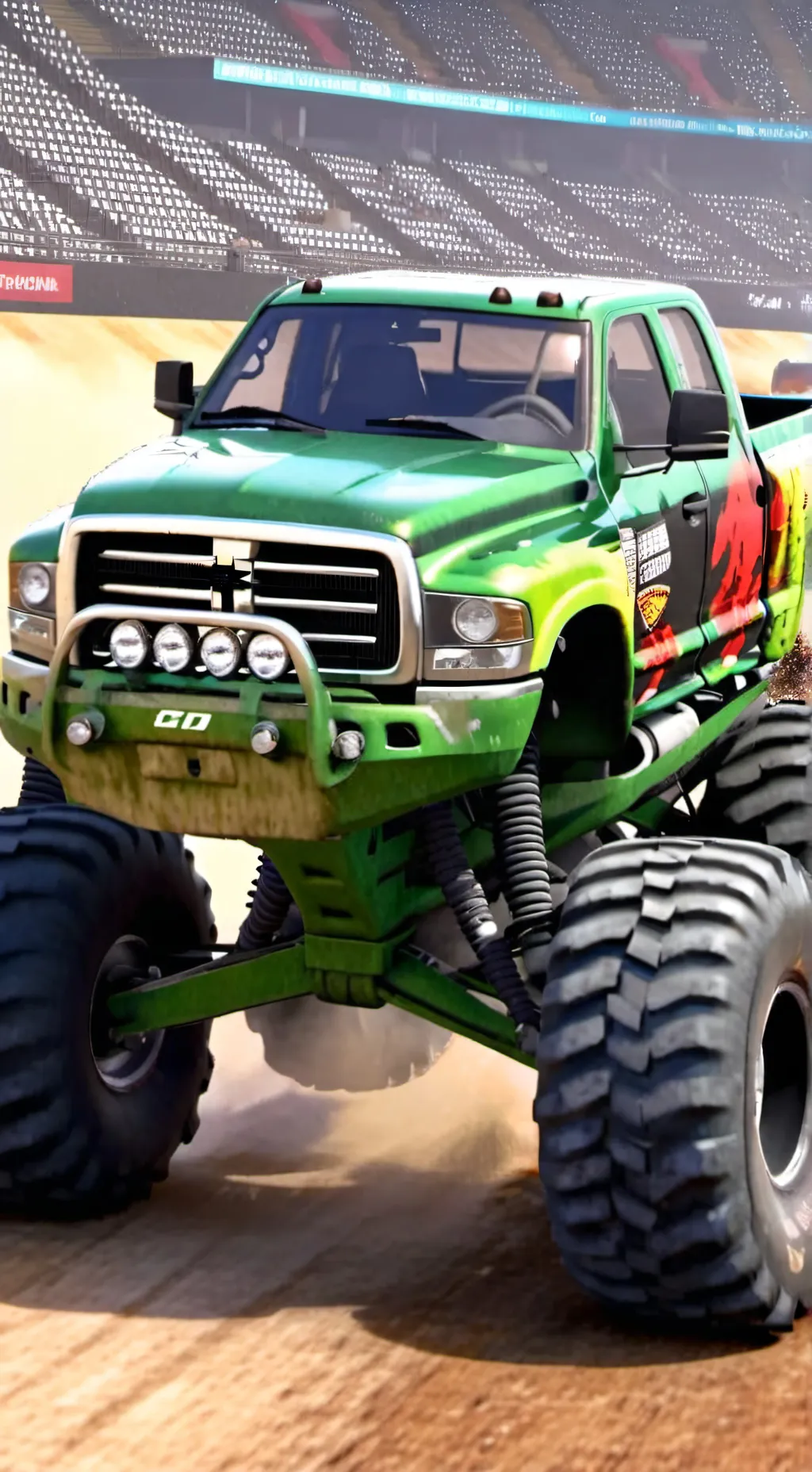 ai character: BEÂST  background