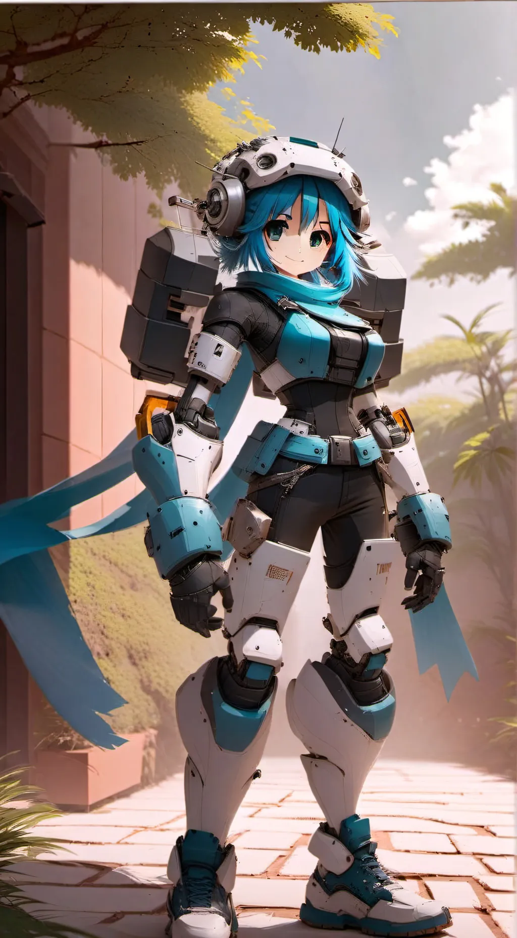 ai character: prototipo nitori  background