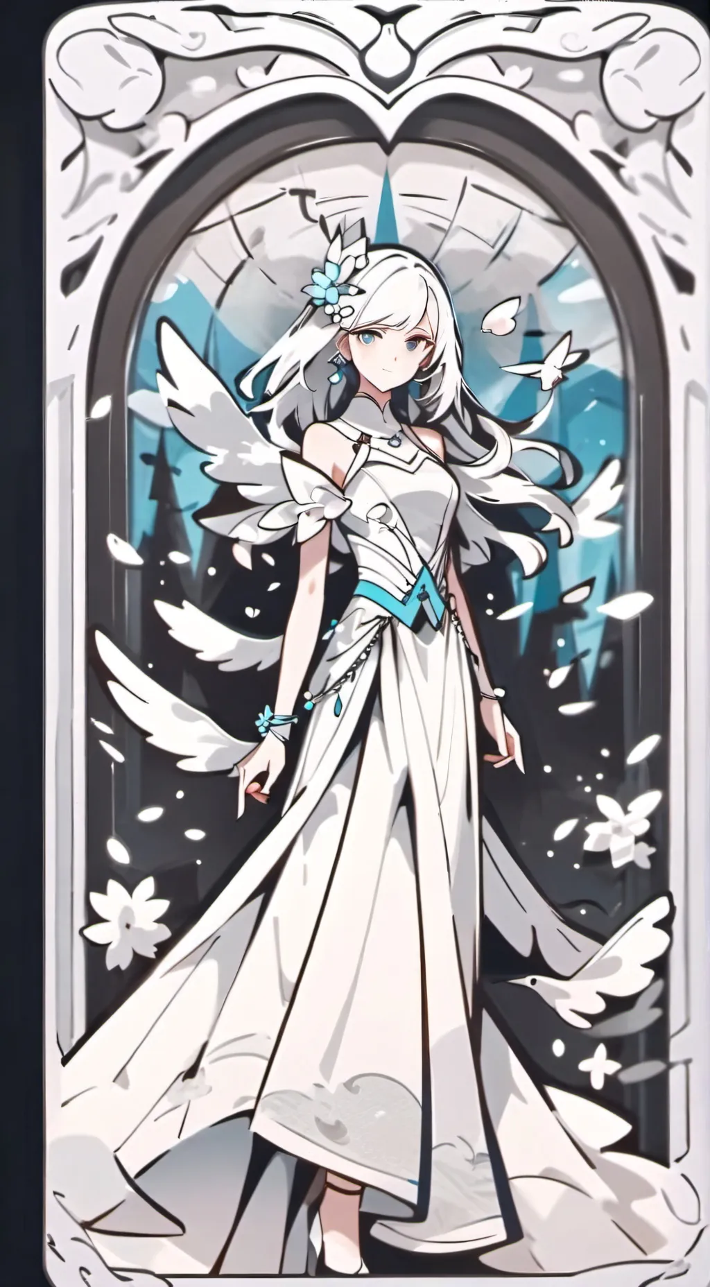 ai character: Wavingwenda background