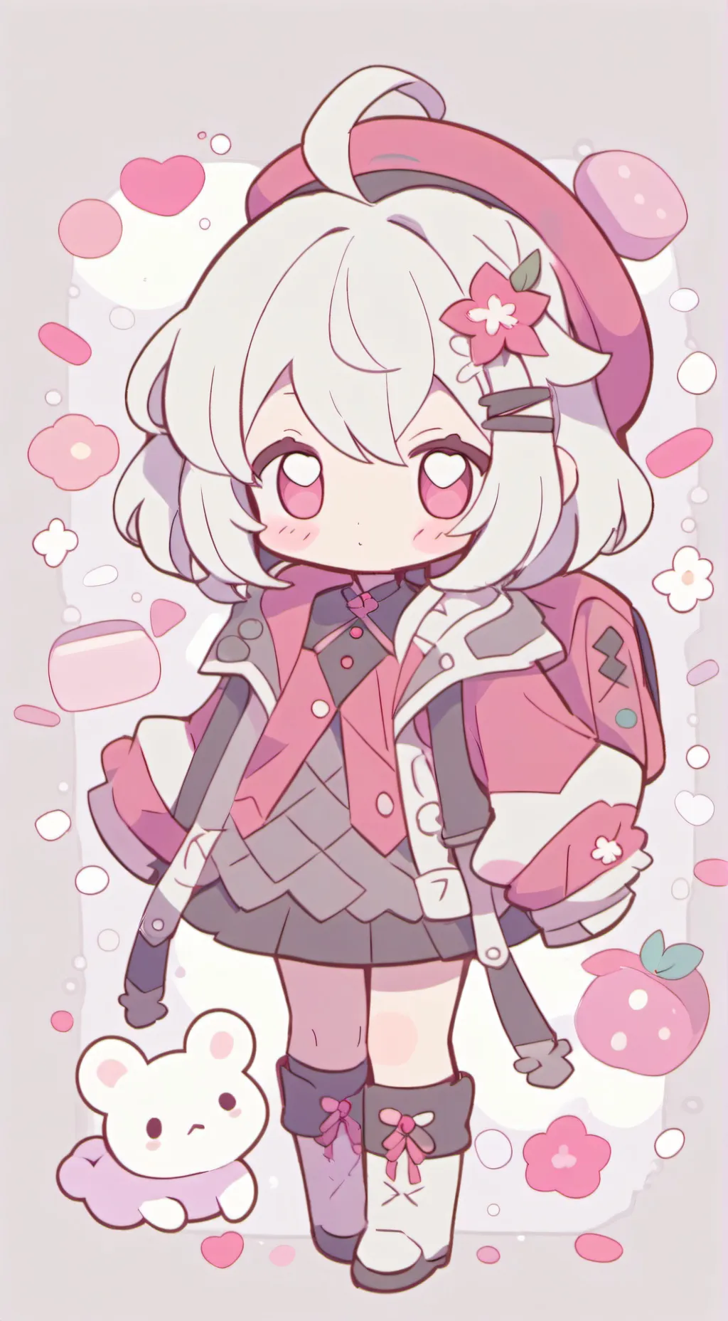 ai character: Kitty background