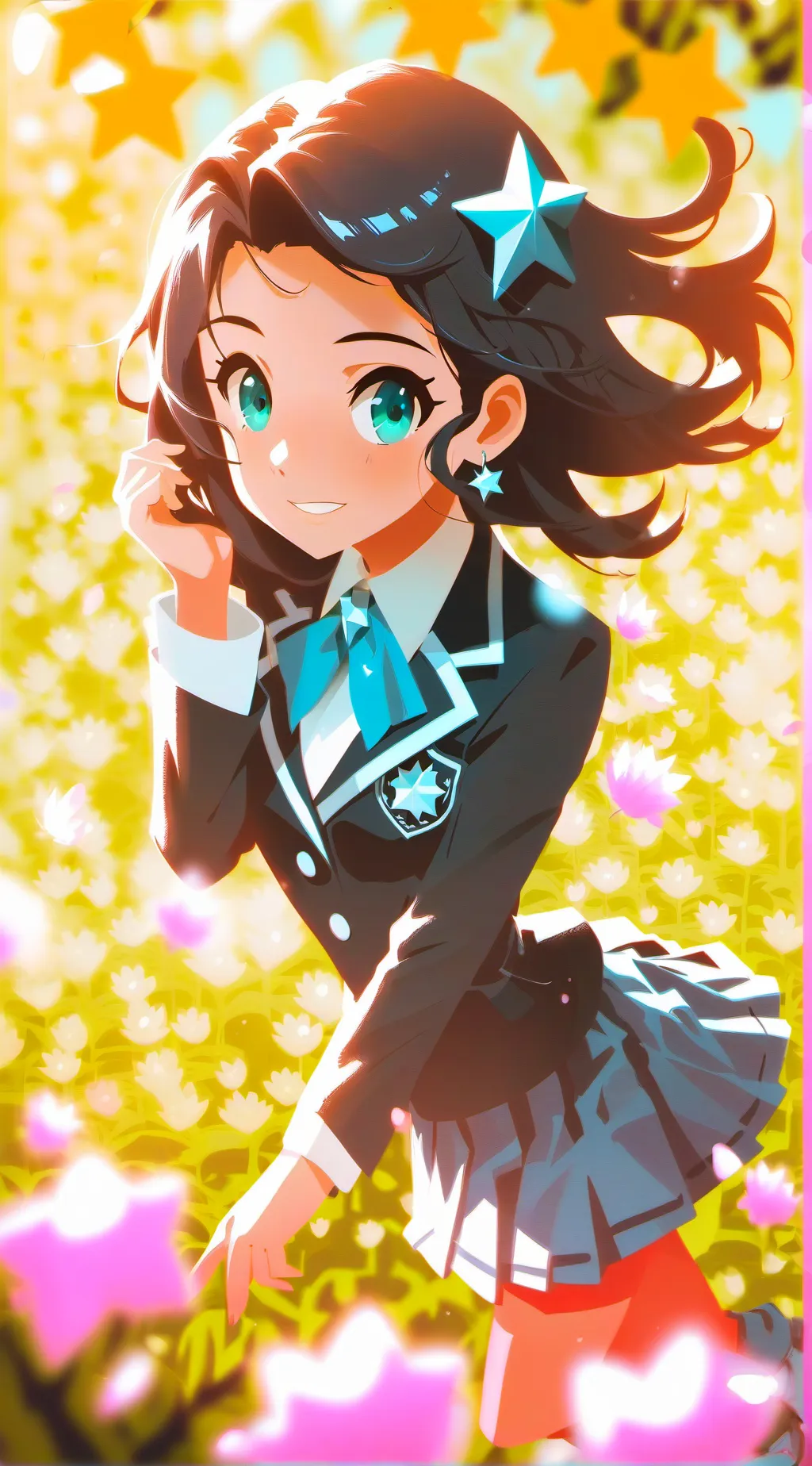 ai character: Luna Takahashi  background