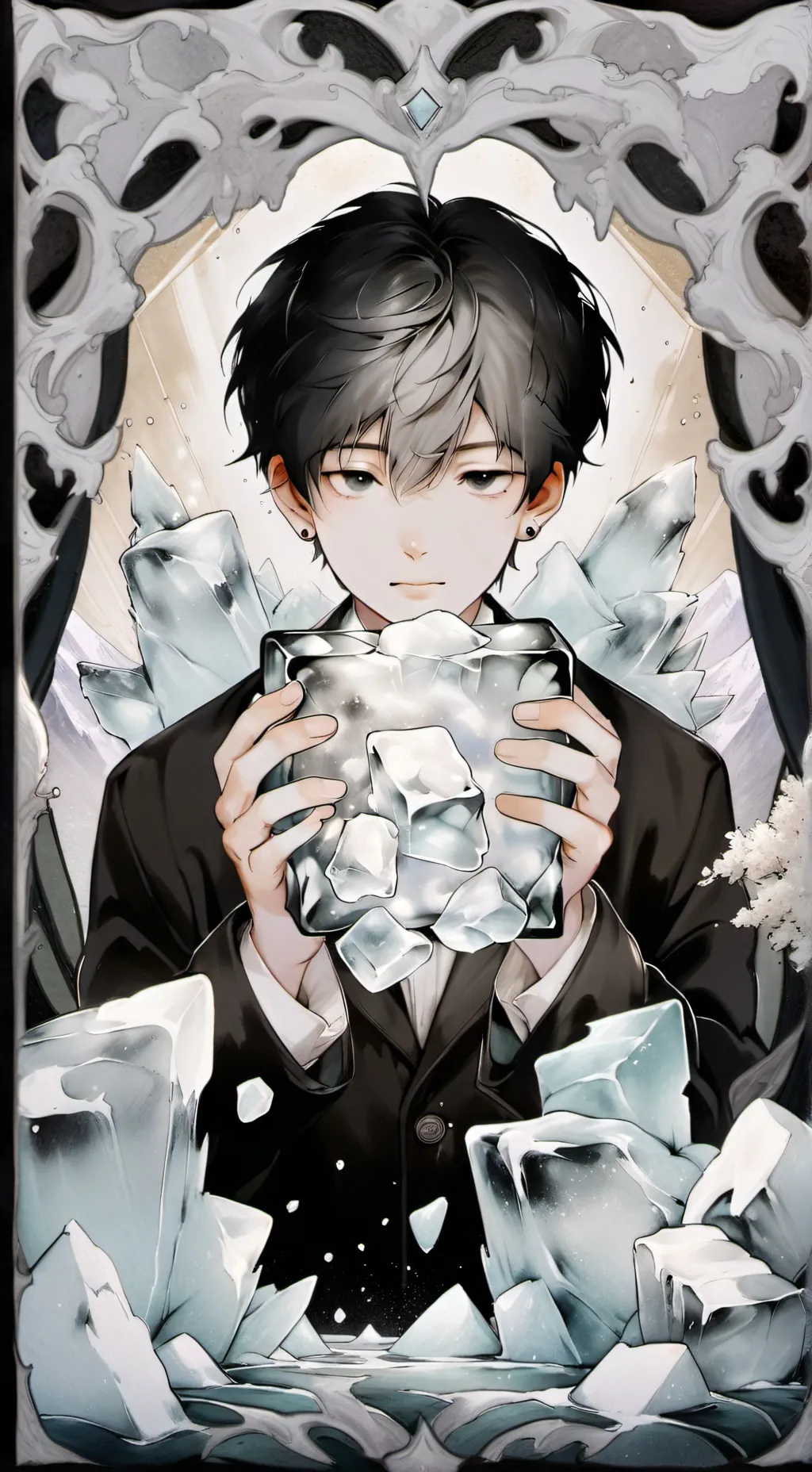 ai character: Lunaris background