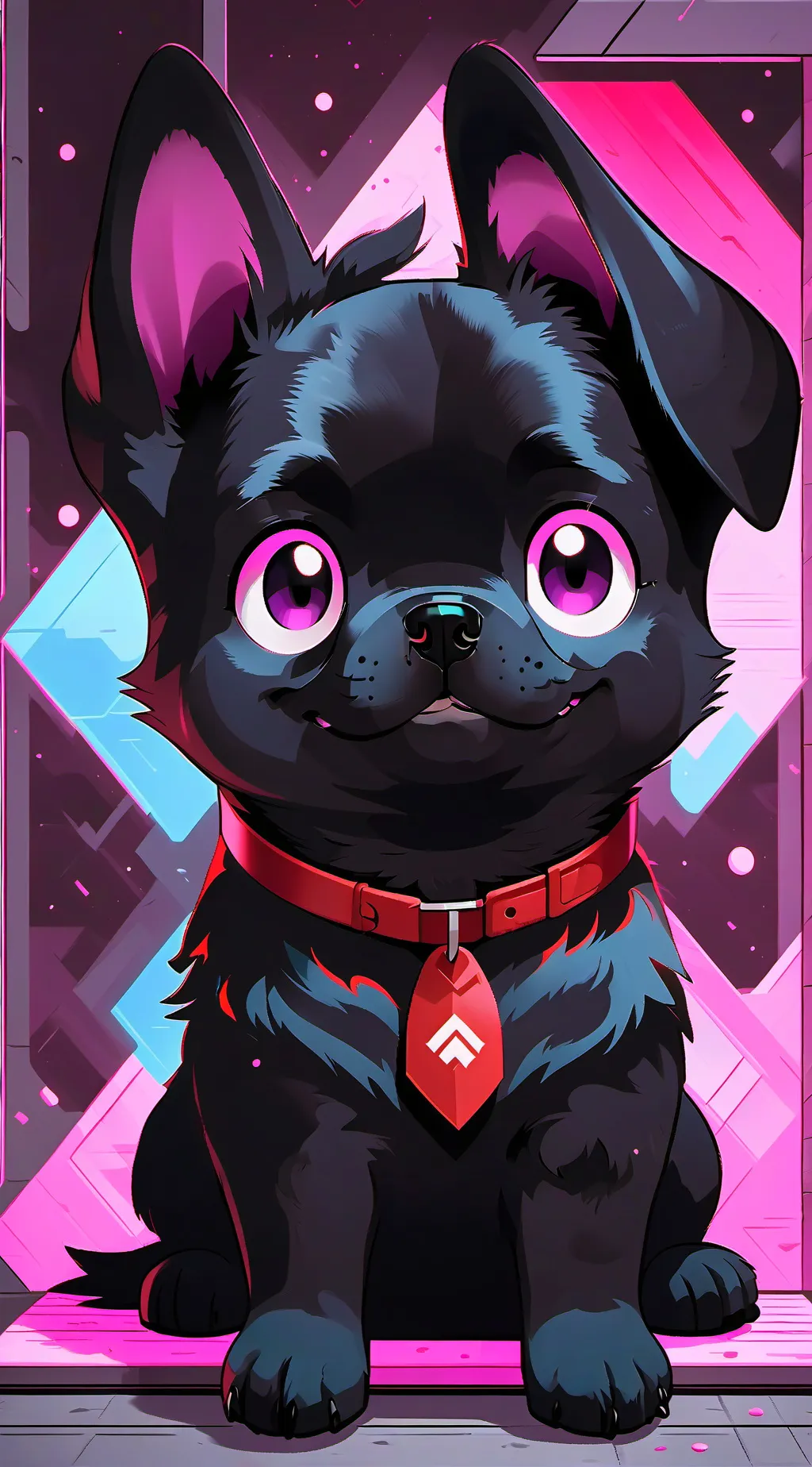 ai character: 🐕 perro background