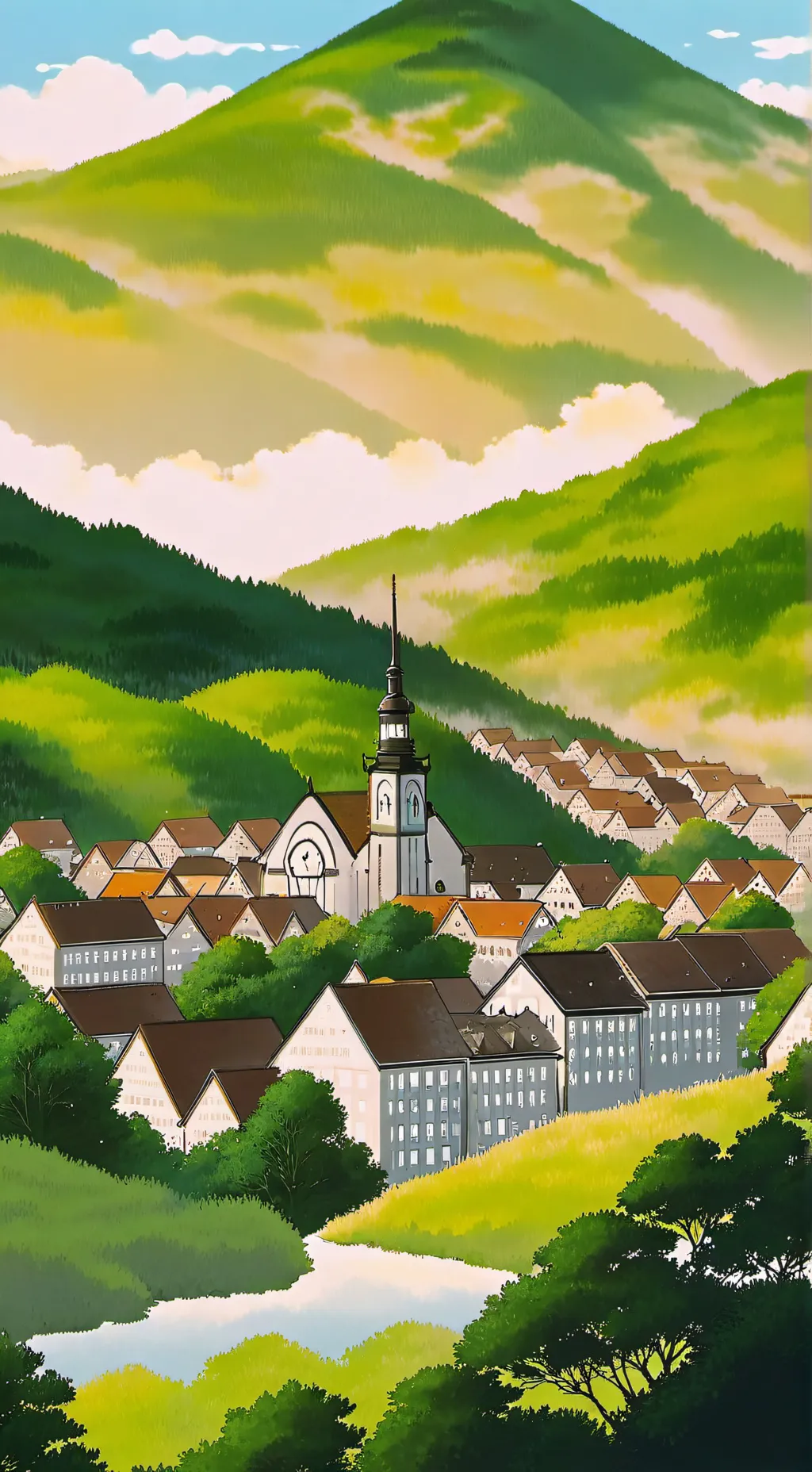 ai character: school  background