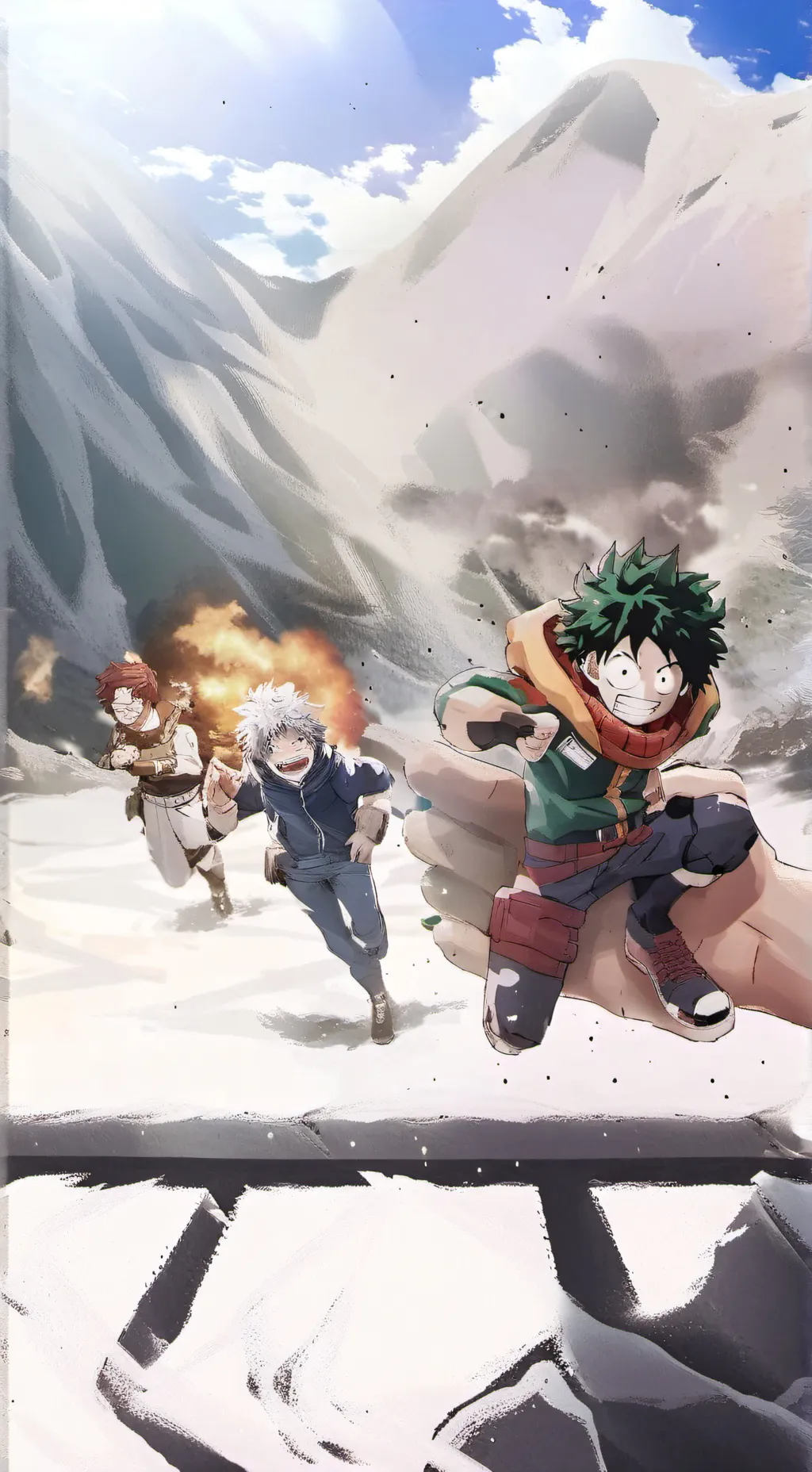 ai character: MHA new child background