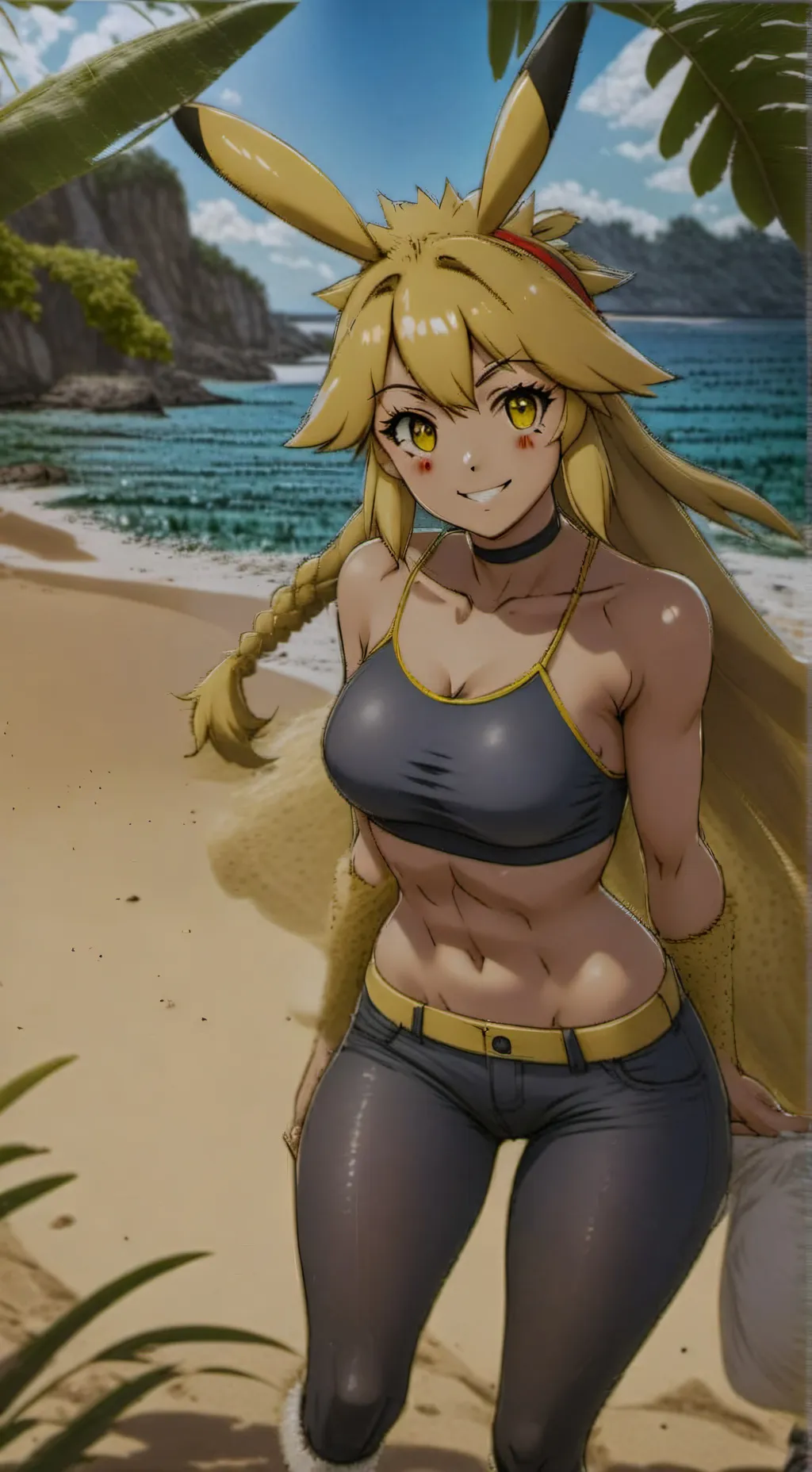 ai character: PIKACHU 😽 background