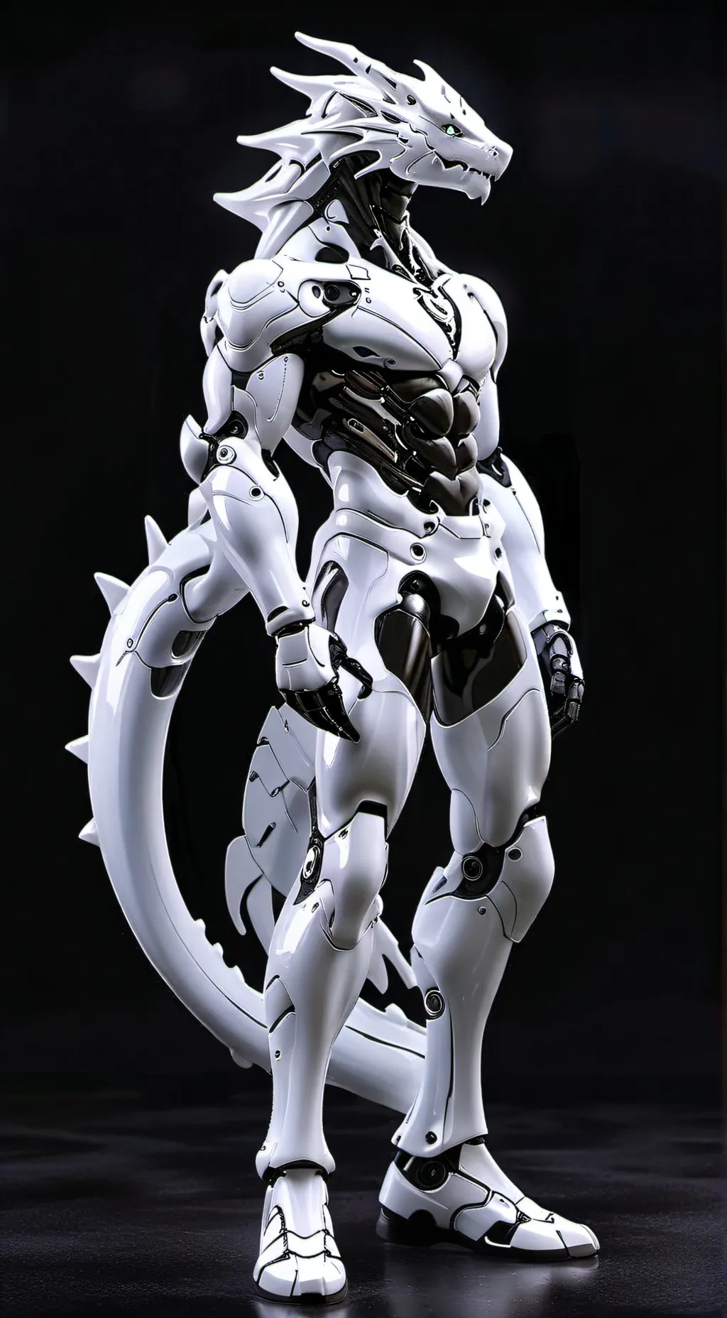 ai character: miss latex background