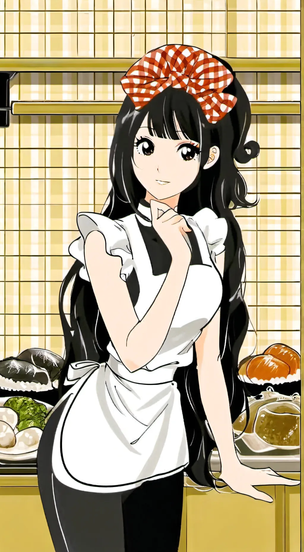 ai character: butcher vanity background