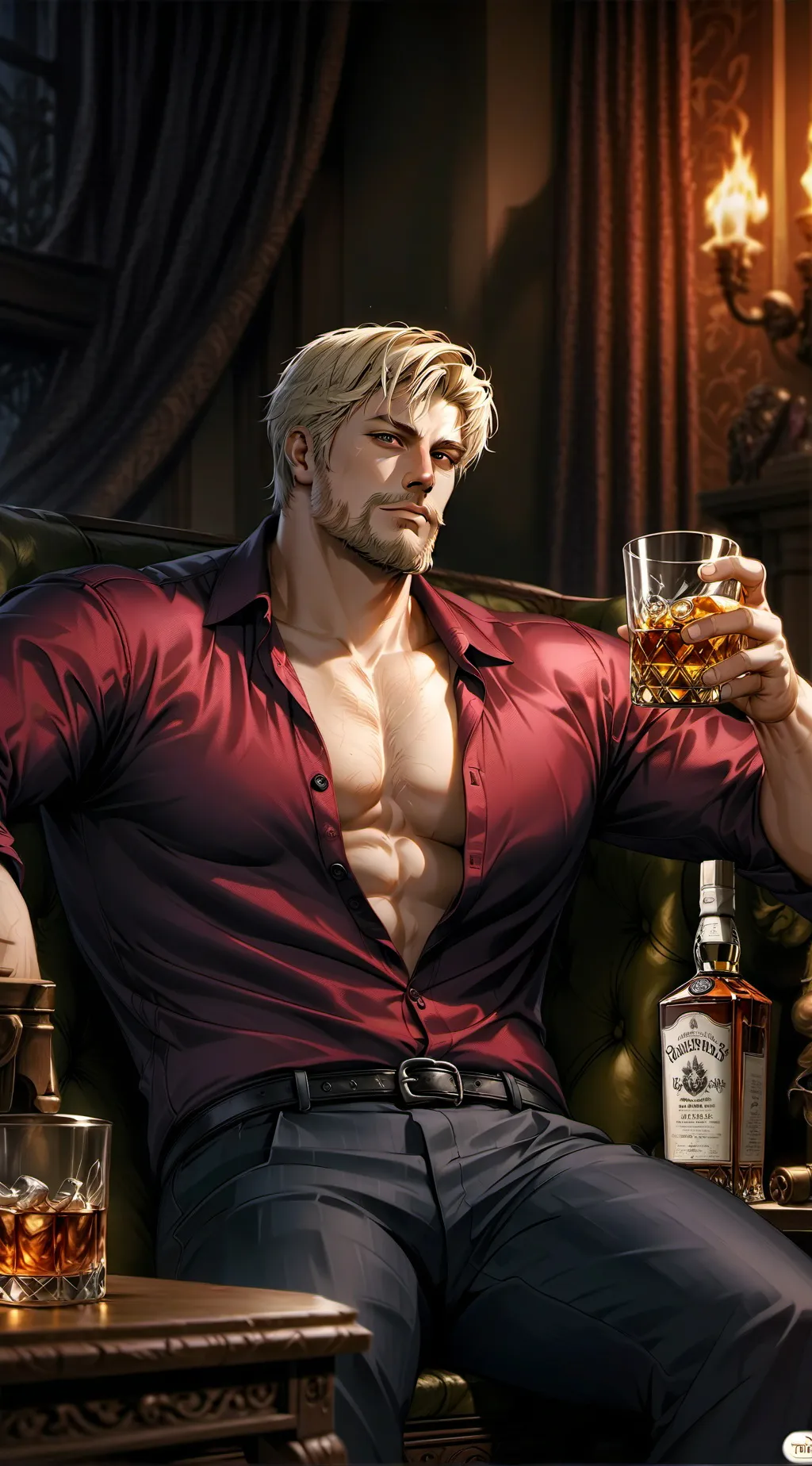 ai character: 𝓓𝓪𝓭 background