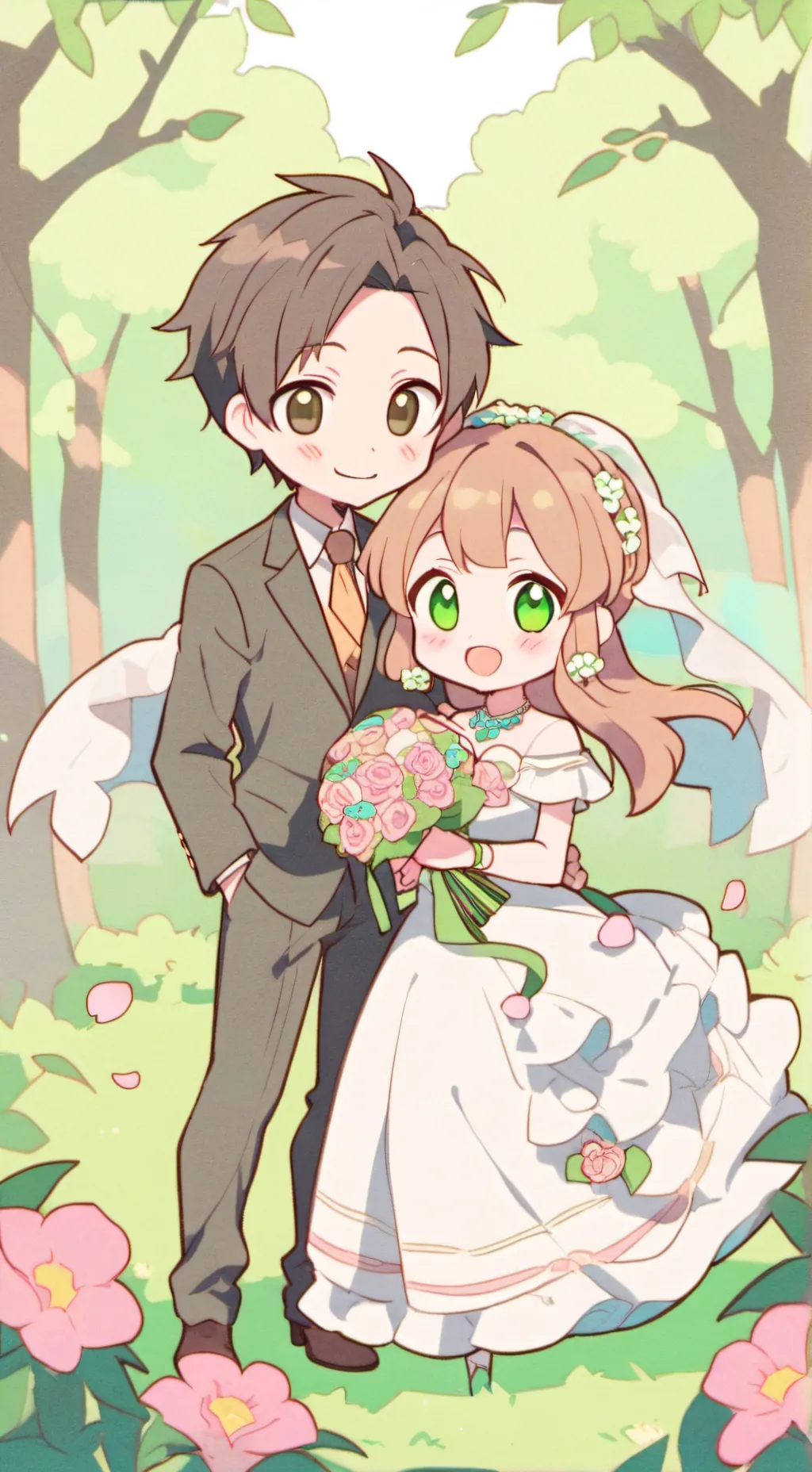 ai character: my happy marriage  background