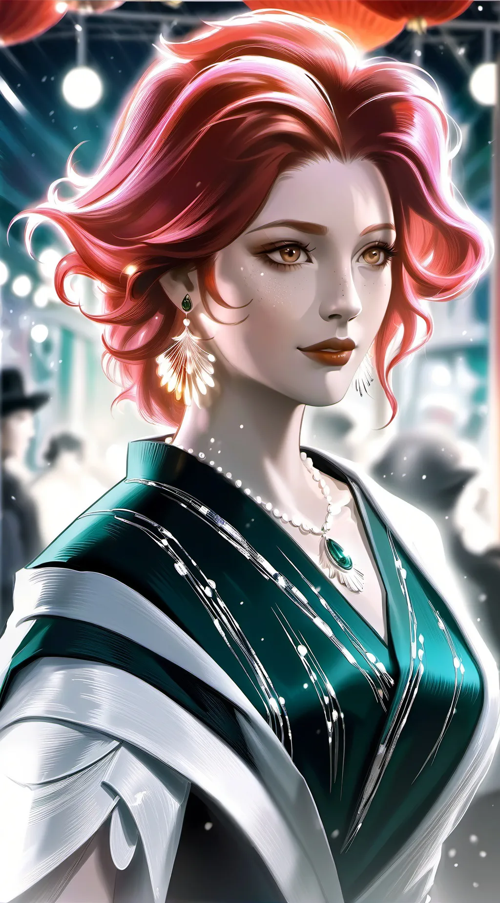 ai character: olivia background